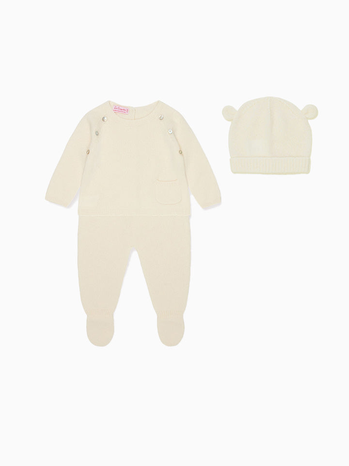 Ivory Zoraida Cashmere Baby Gift Box Set