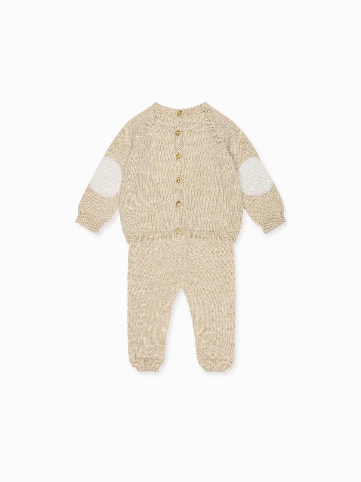 Oatmeal Mirlo Merino Baby Knitted Gift Box Set