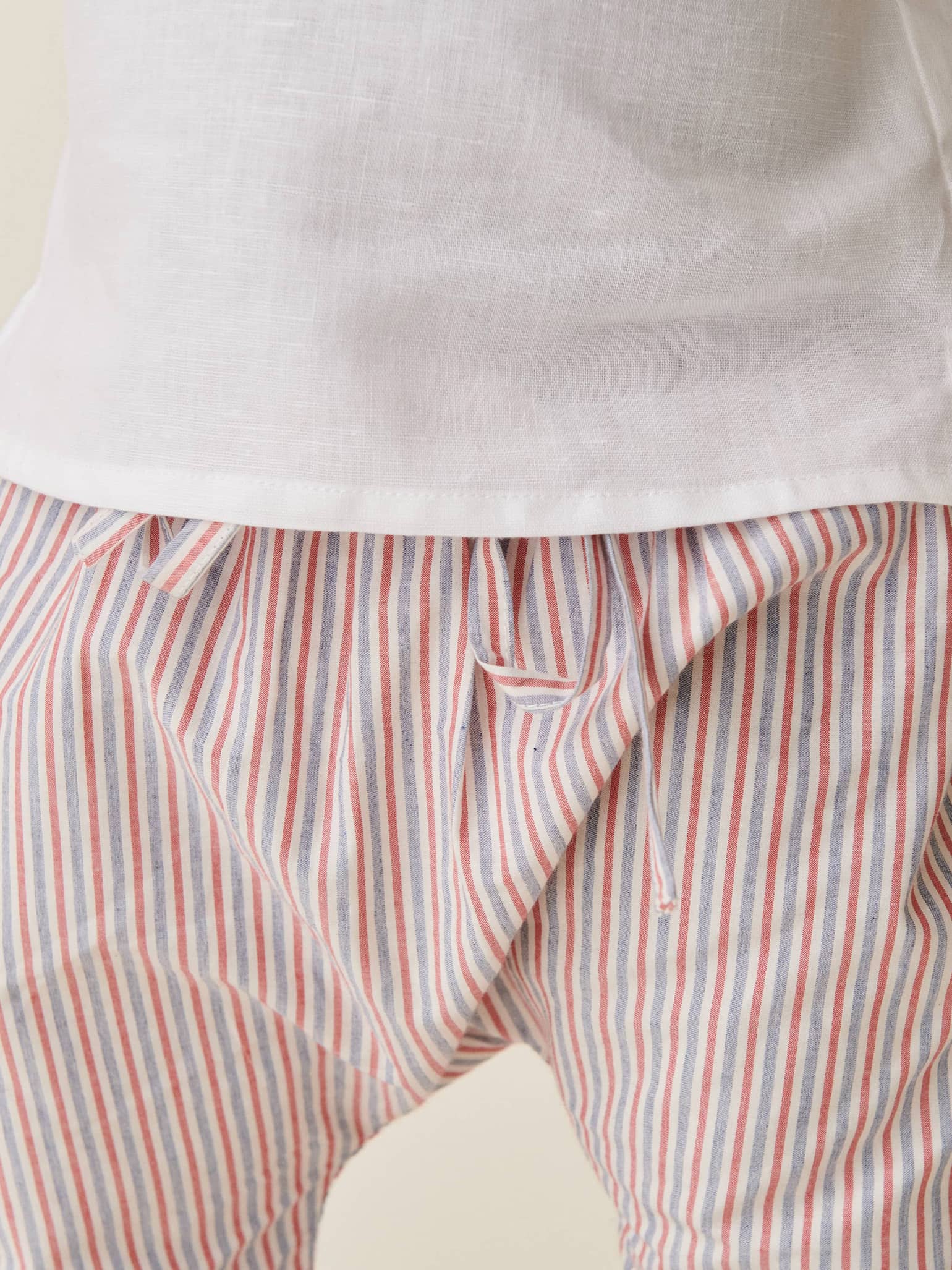 Blue Stripe Alex Baby Pants