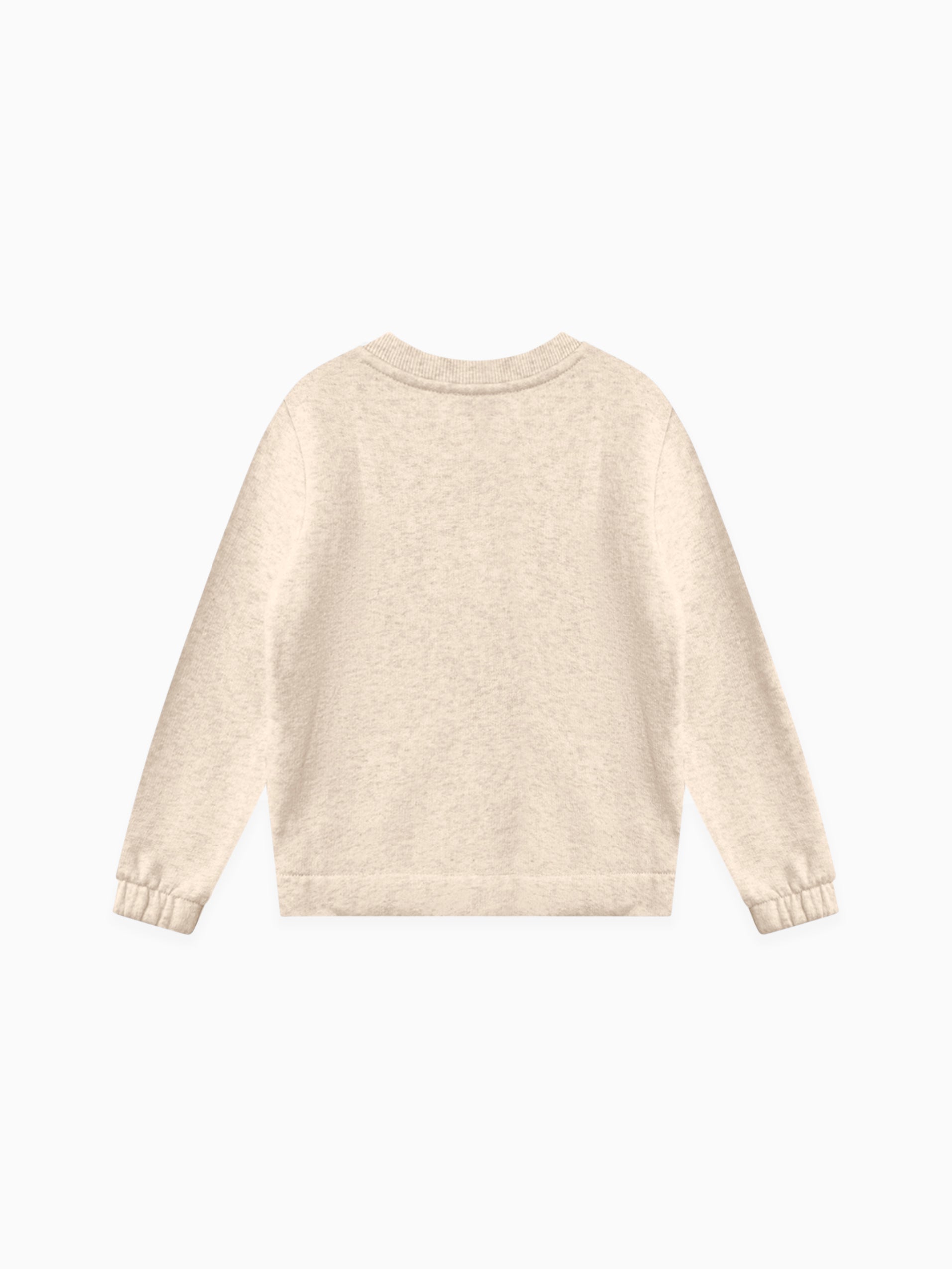 Oatmeal Melange Allyson Baby Sweatshirt