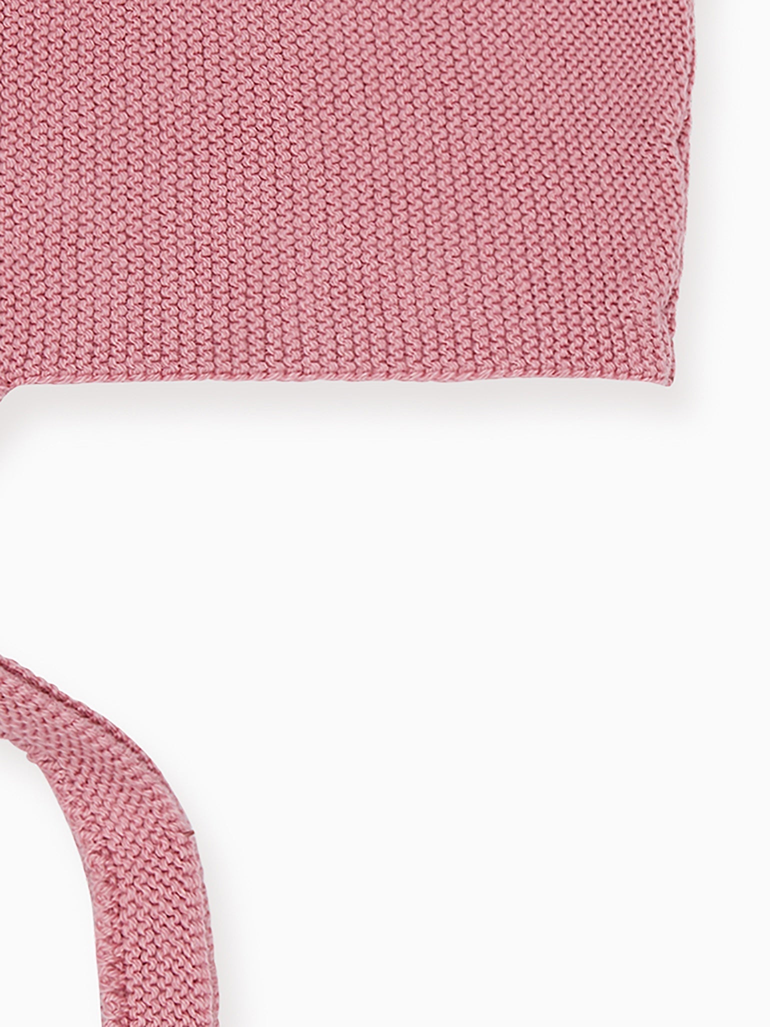 Pink Alma Cotton Baby Bonnet