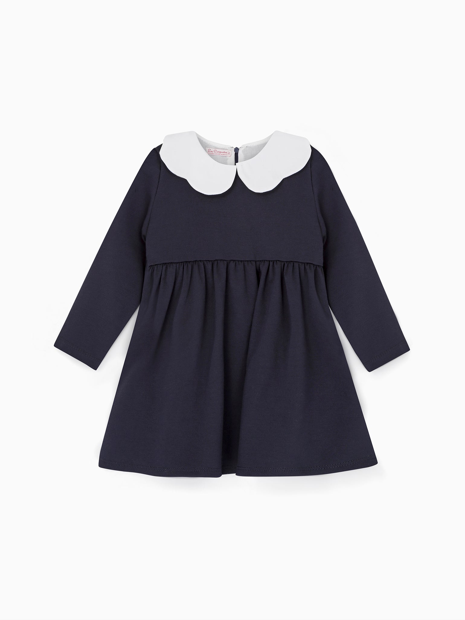 Navy Azula Jersey Girl Dress