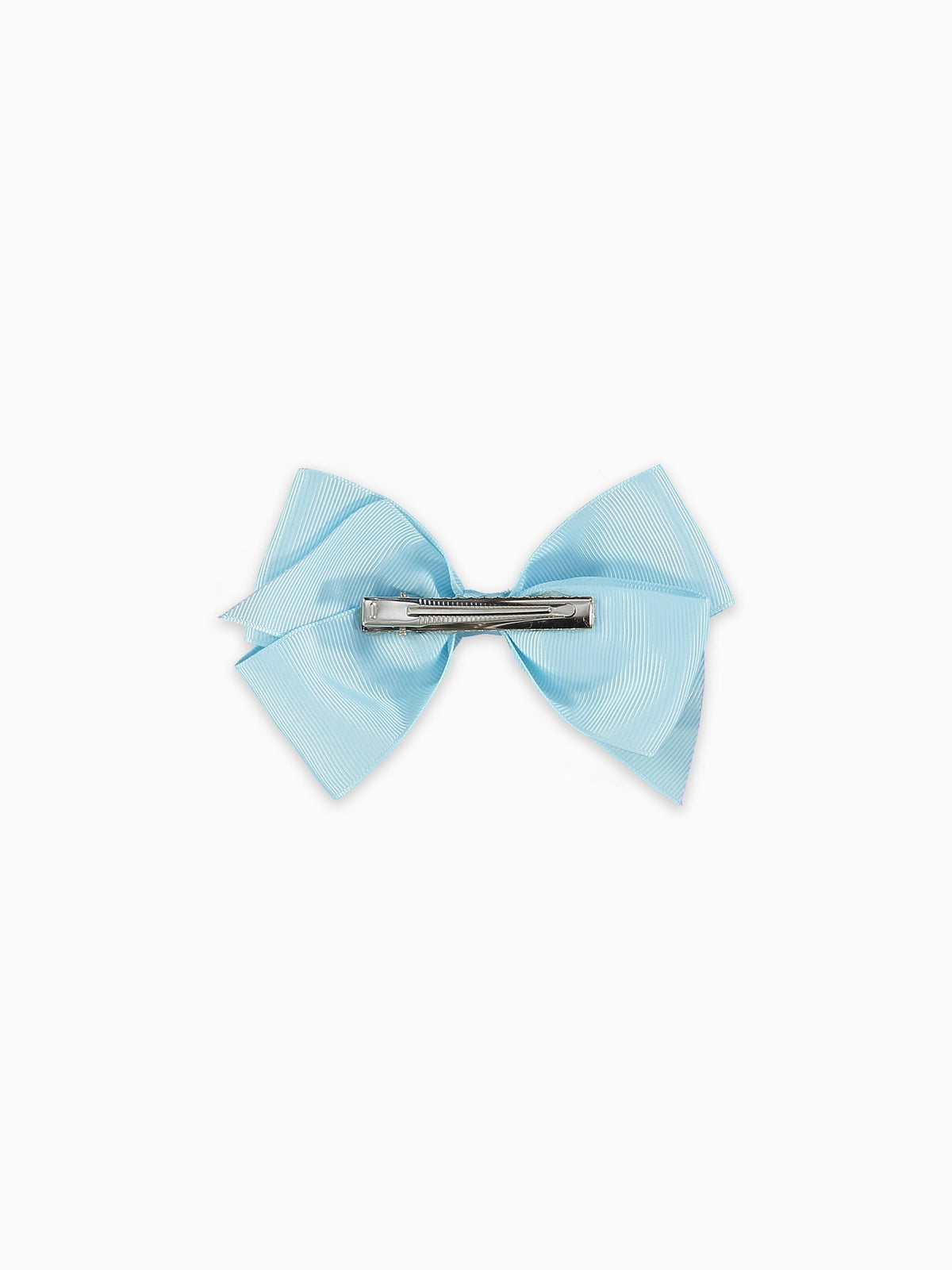 Baby Blue Big Bow Girl Clip | La Coqueta Kids US