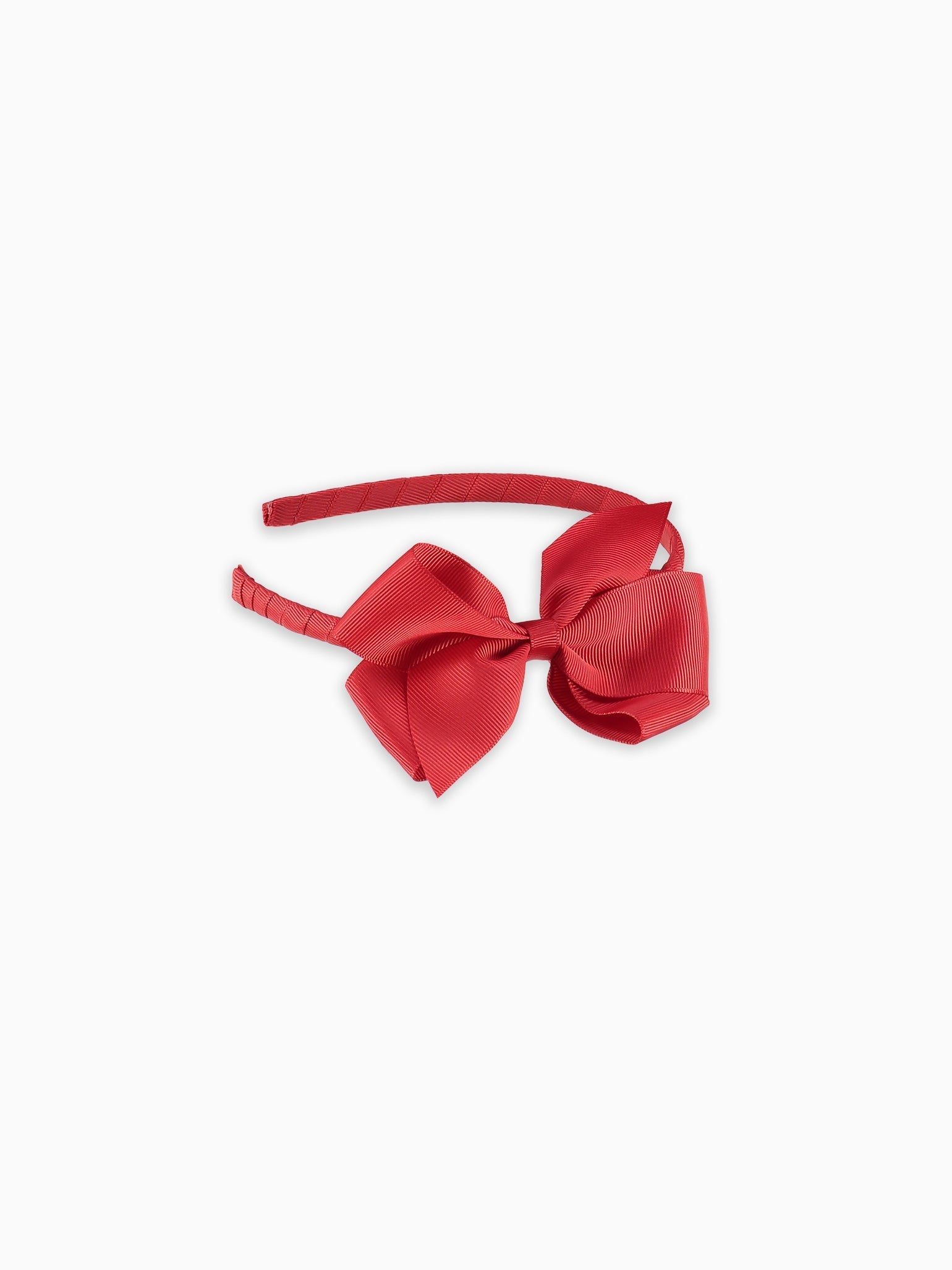 Red Big Bow Girl Headband