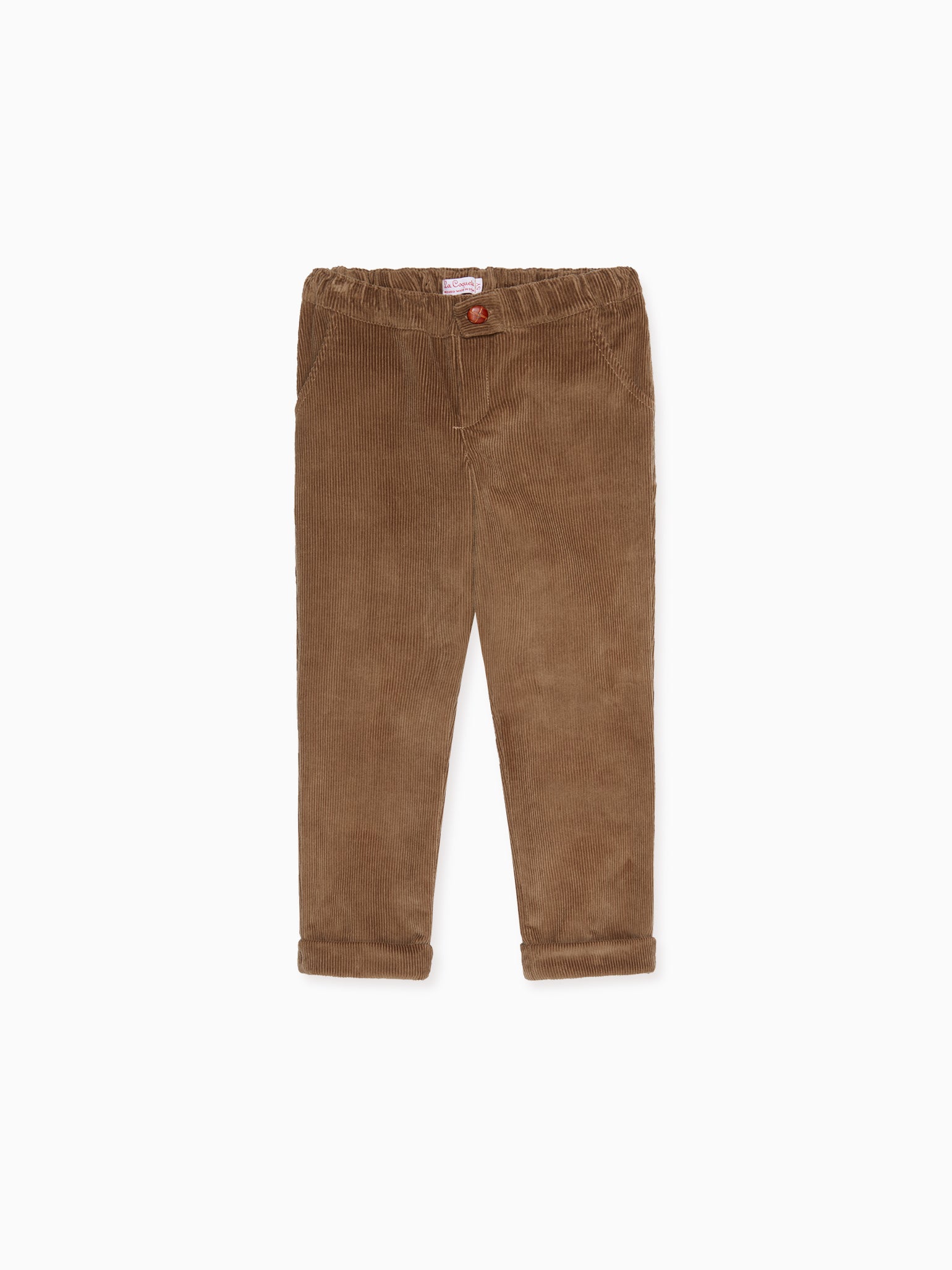 Beige Benito Boy Pants