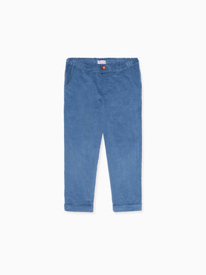 Dusty Blue Benito Boy Pants