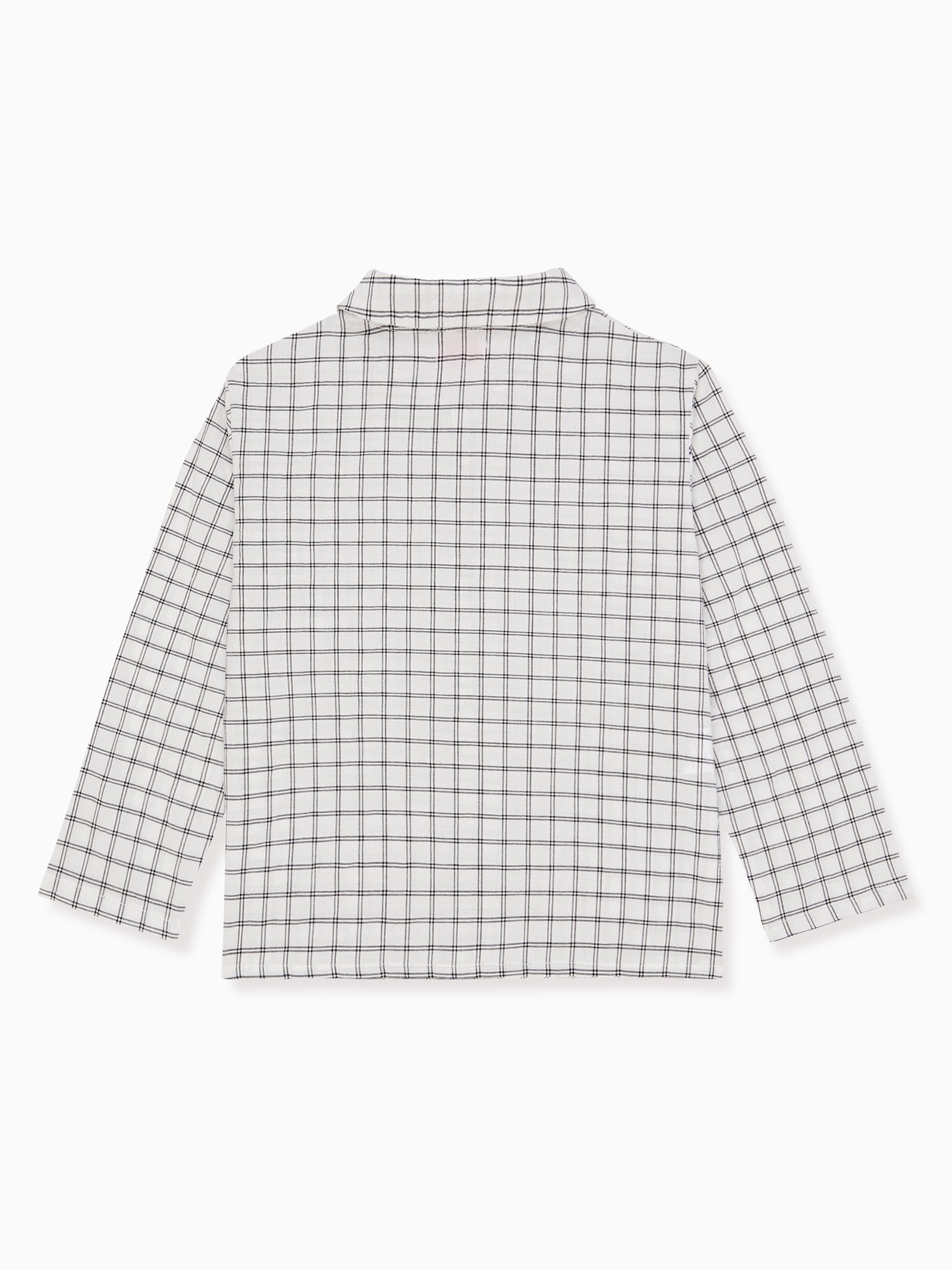 Black Check Priscila Boy Shirt