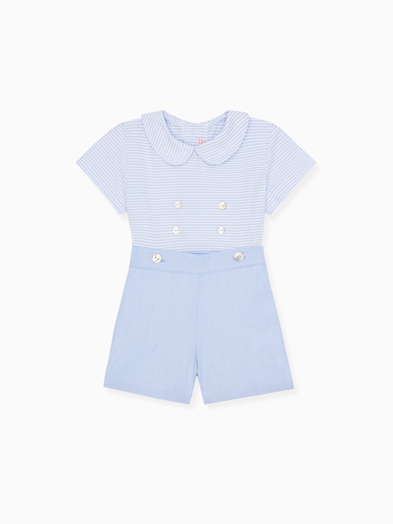 Blue Stripe Fantino Baby Boy Set