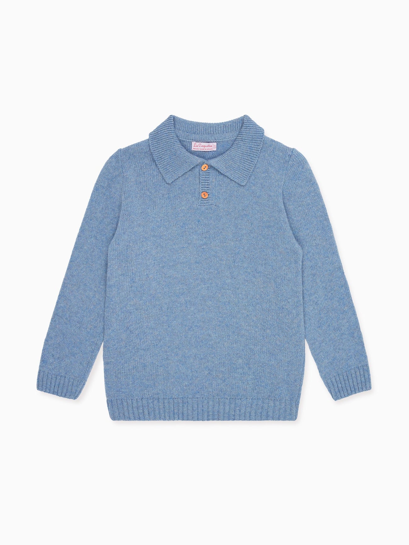 Dusty Blue Brio Merino Boy Sweater