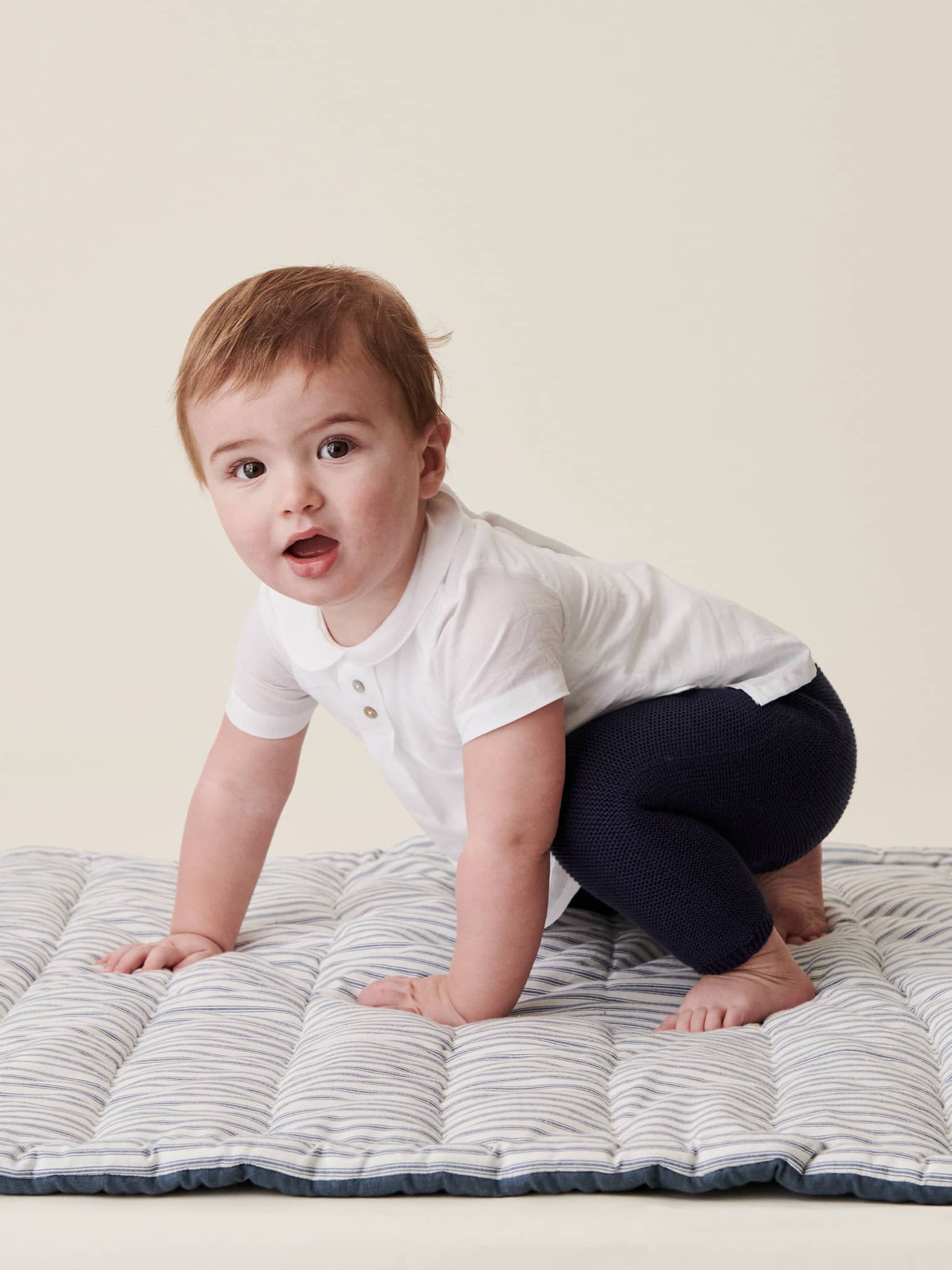 White Cara Baby Bodysuit