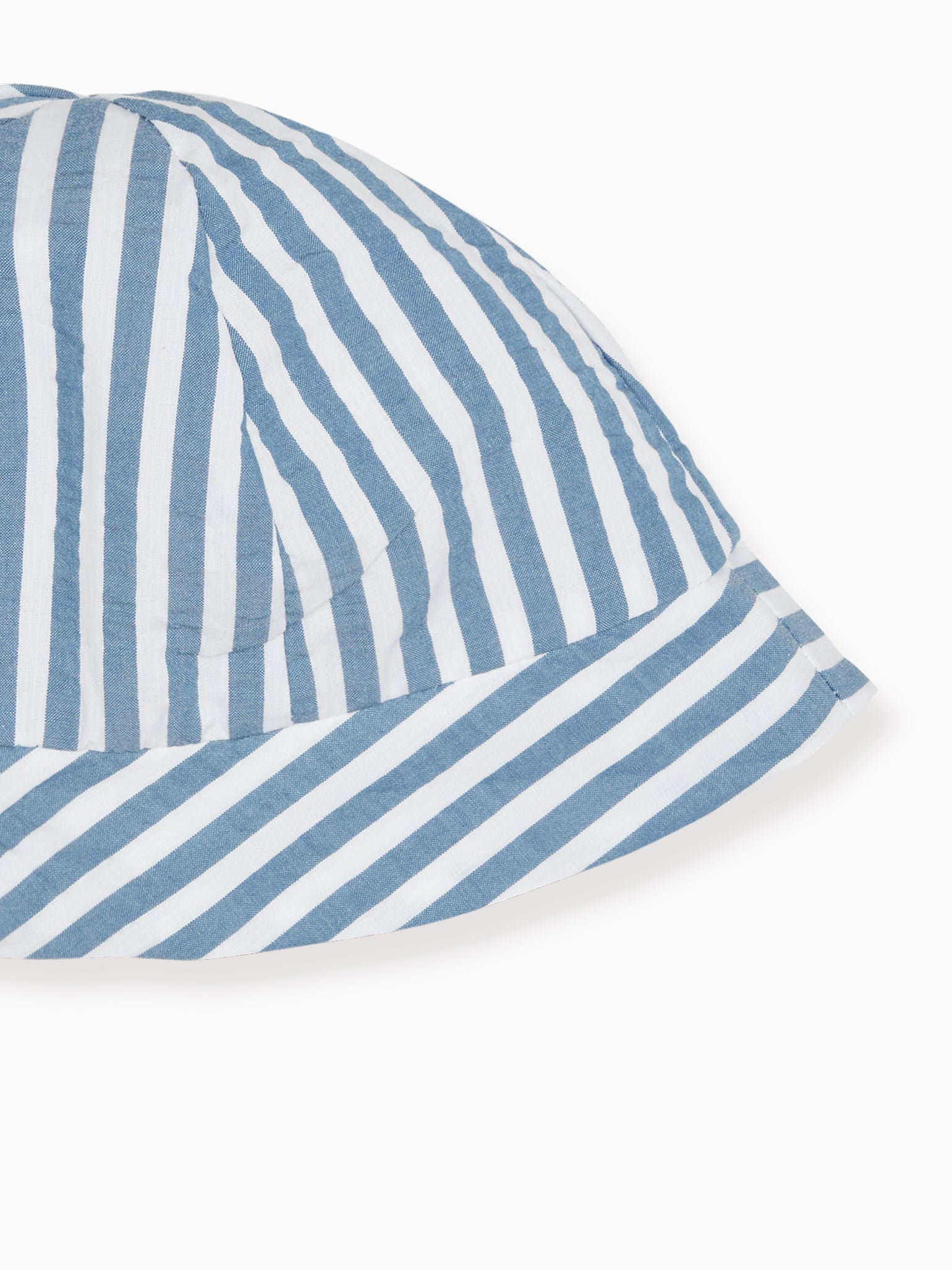 Blue Stripe Carmin Baby Hat