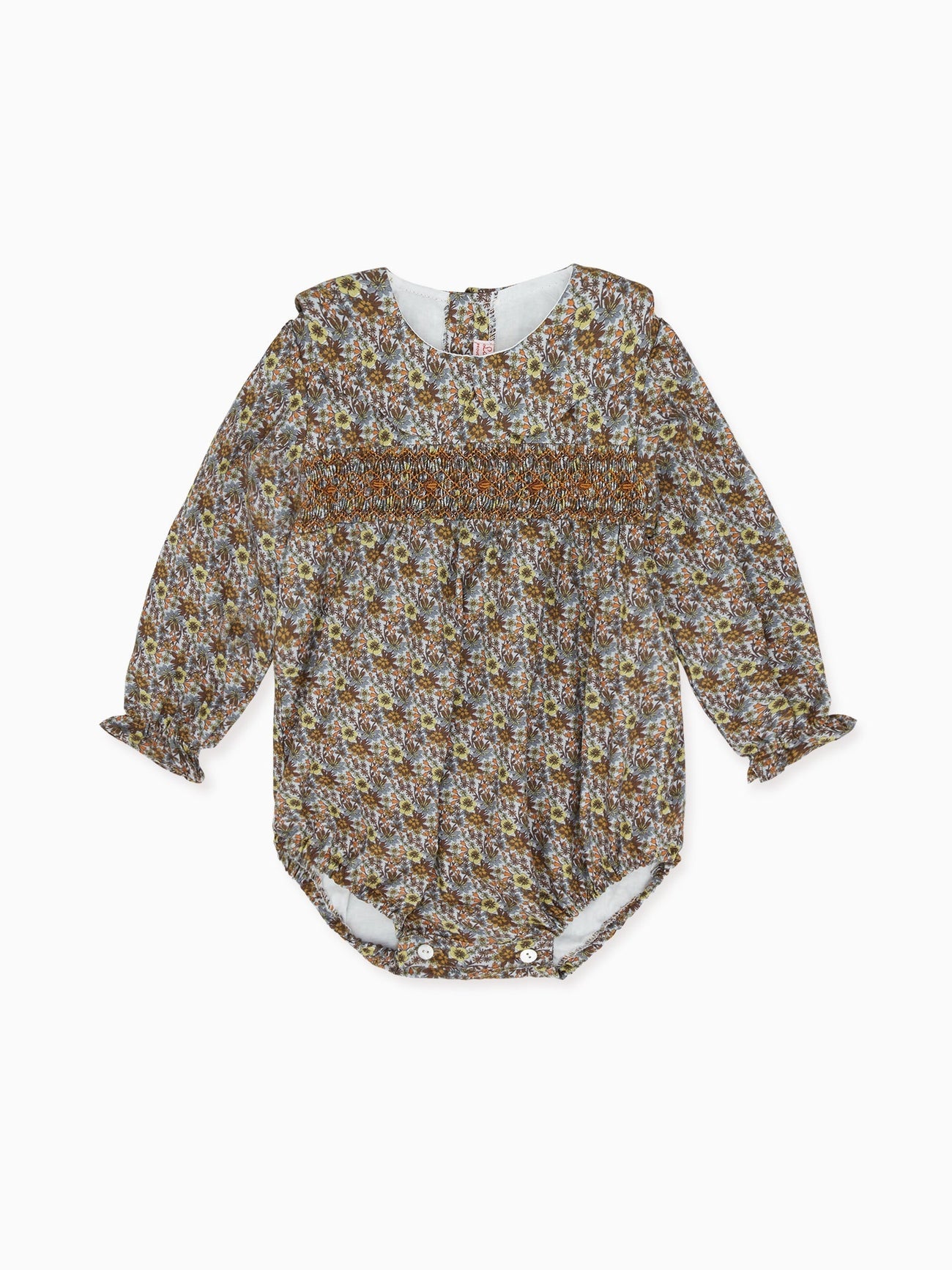 Multi Dalia Smock Baby Romper