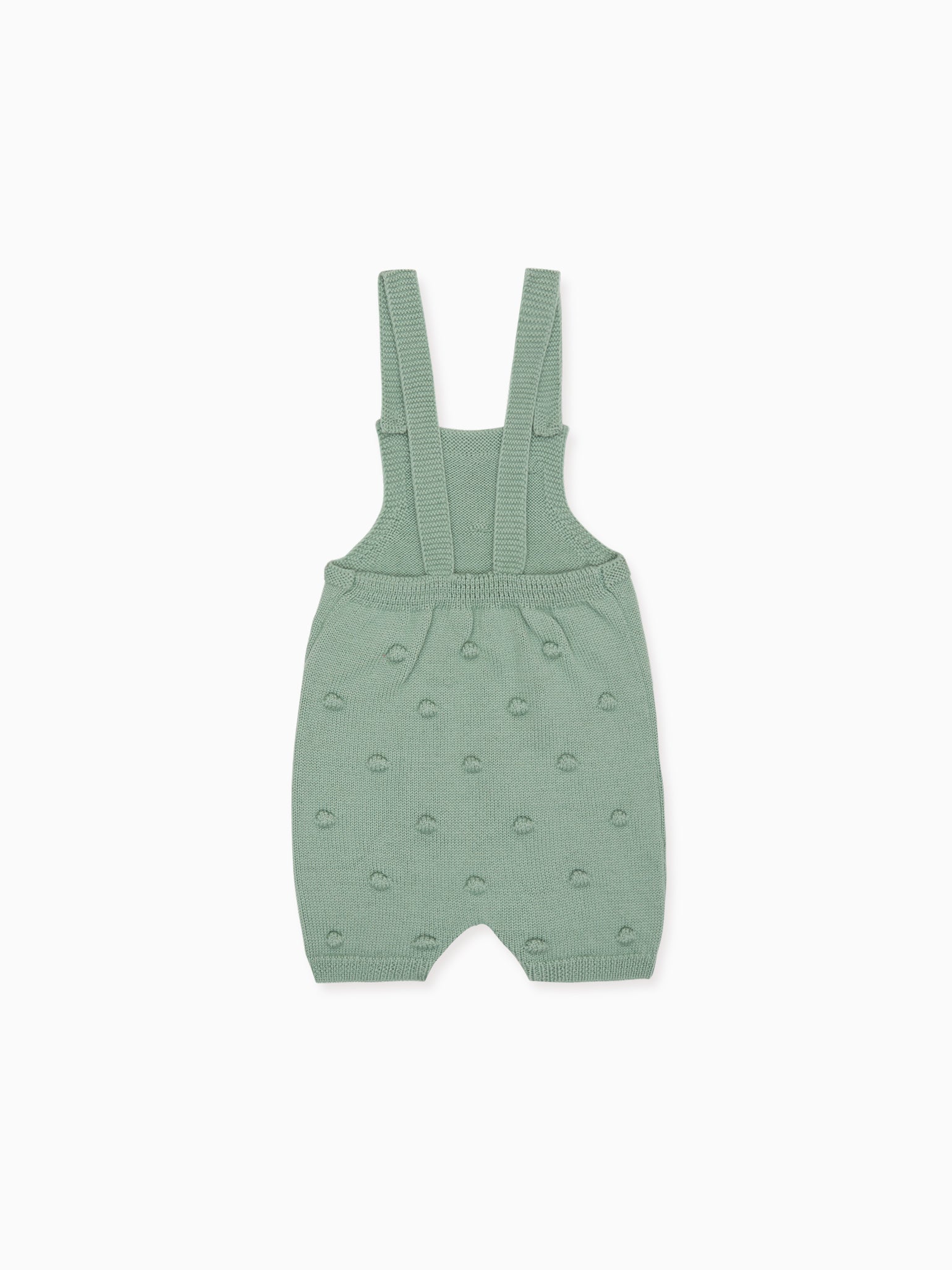 Sage Green Dima Merino Baby Overalls