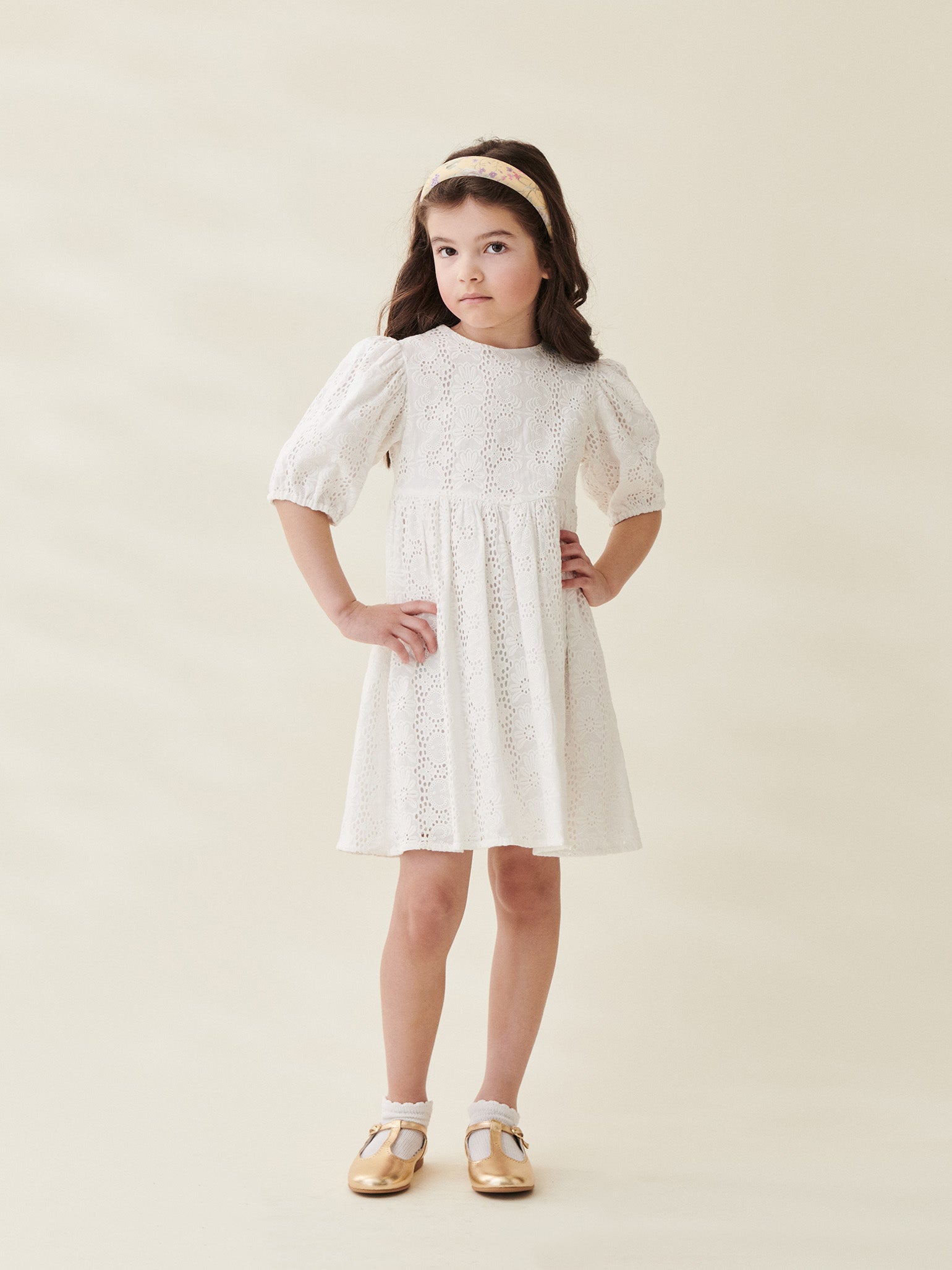 Ivory Dora Girl Dress