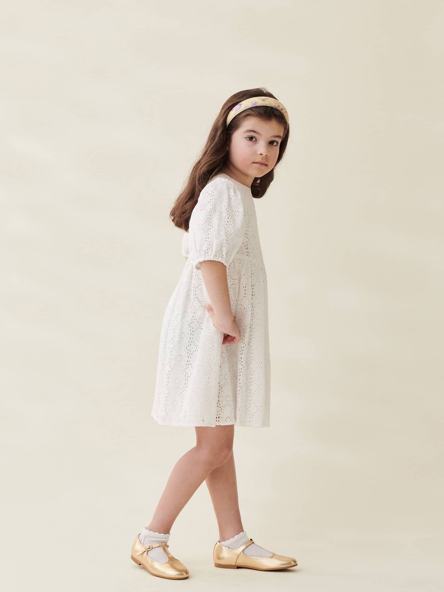 Ivory Dora Girl Dress