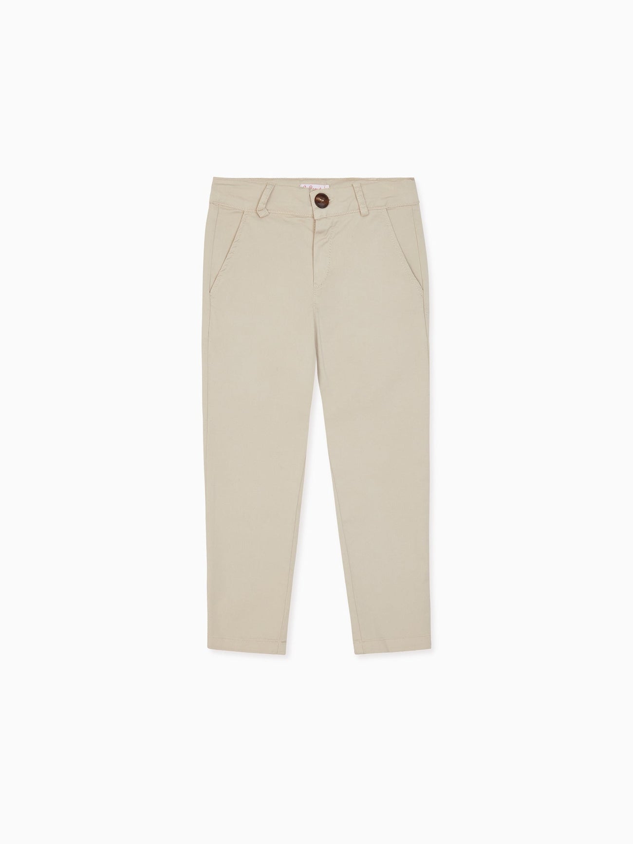 Grey Elio Boy Chinos