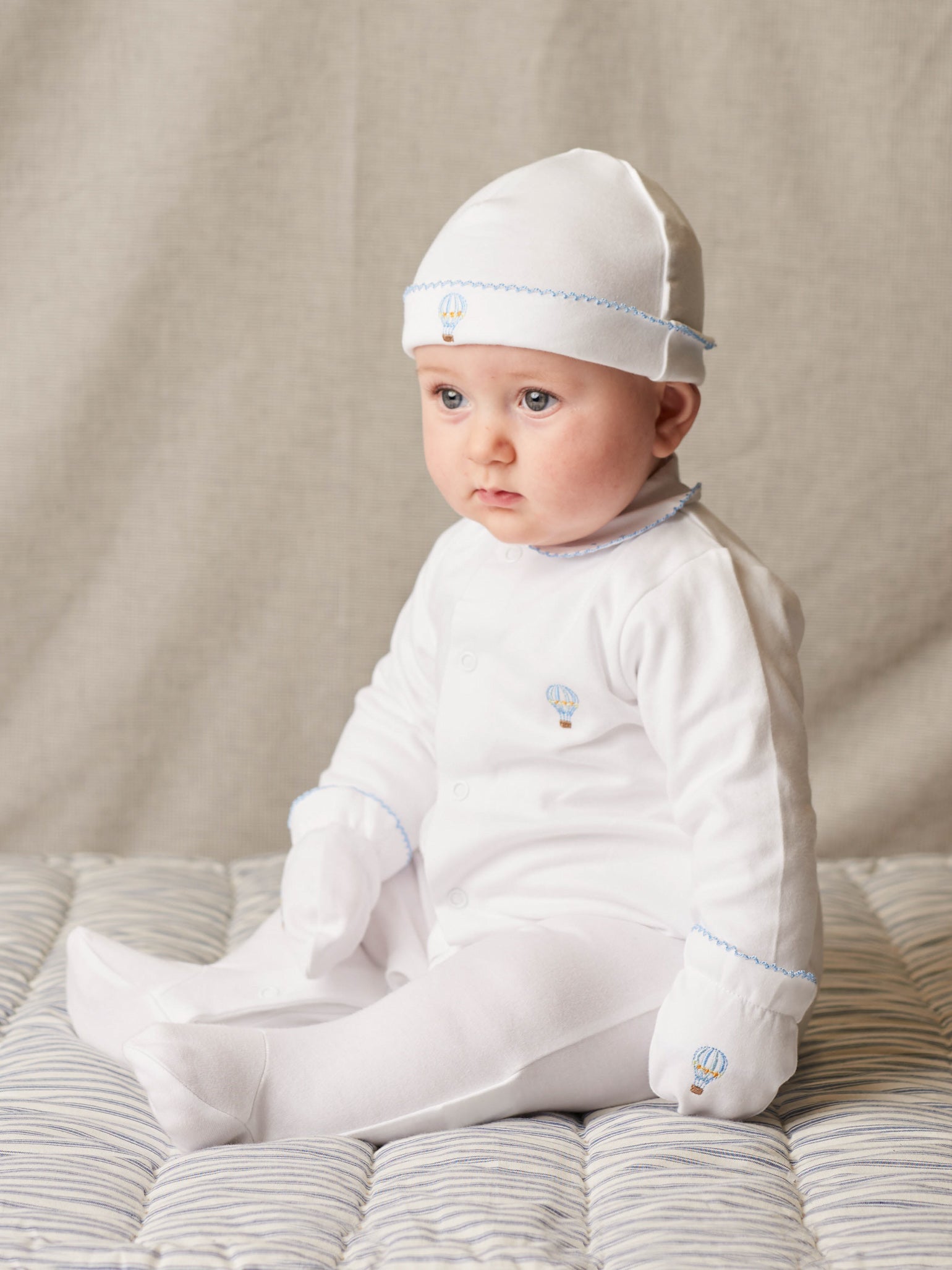 Buy Little Bubbles Just Born Baby Boy's Baptism Dress (White - BY1 PR) 0-3  Months at Amazon.in