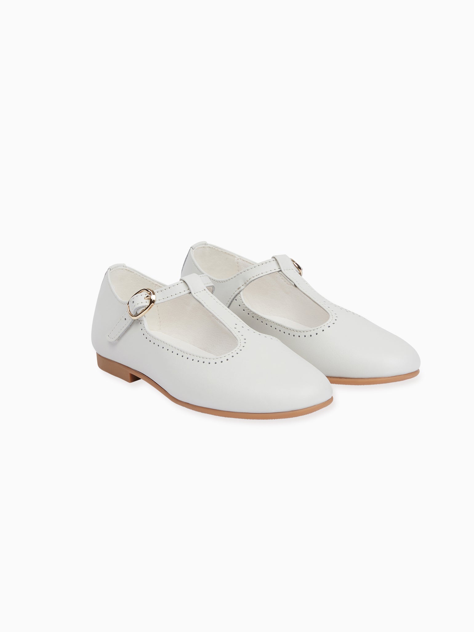 Ivory t bar shoes sale