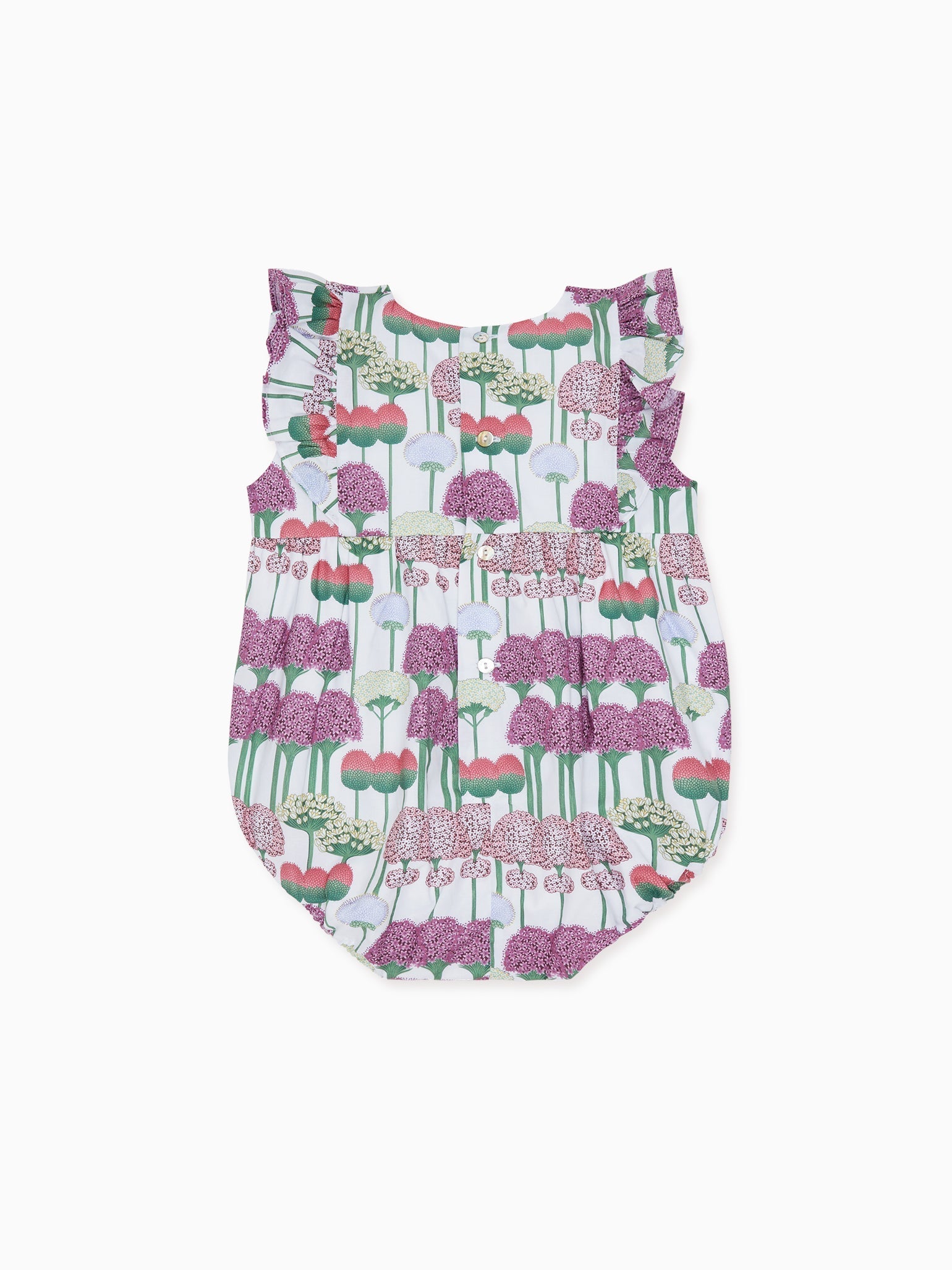 Lilac Floral Isadora Baby Romper