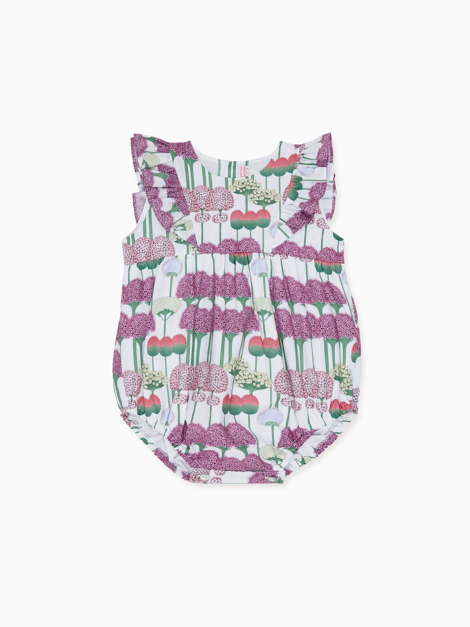 Lilac Floral Isadora Baby Romper