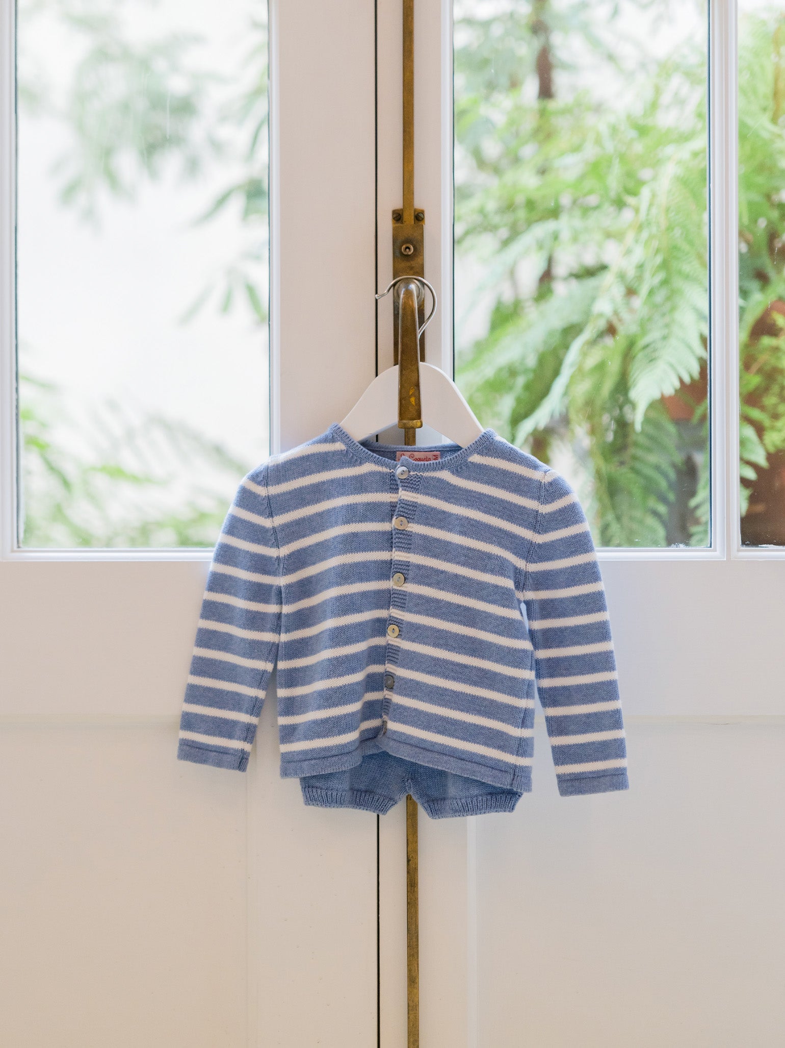 Blue Laica Cotton Baby Set