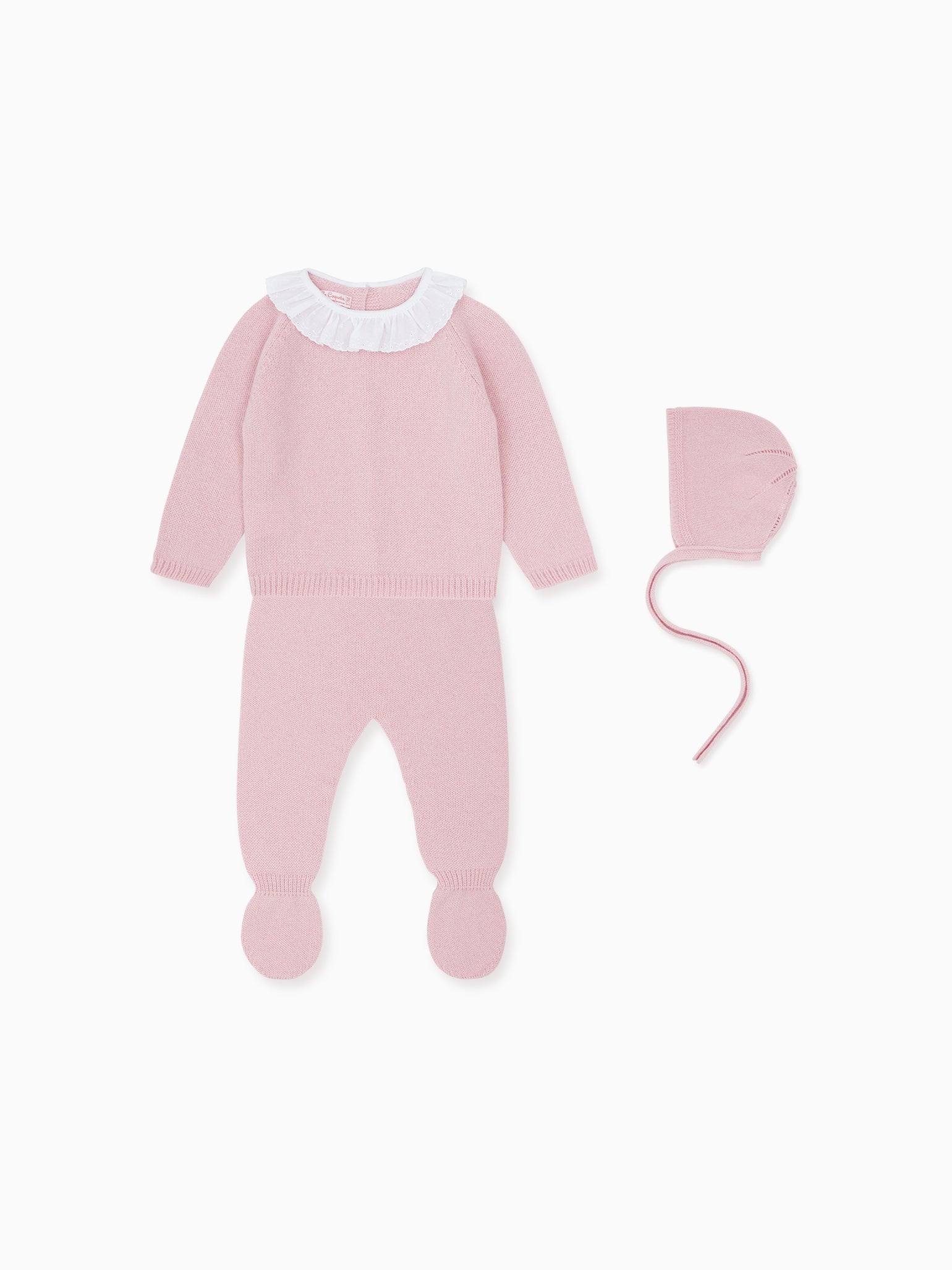 Dusty Pink Laria Cashmere Baby Girl Gift Box Set