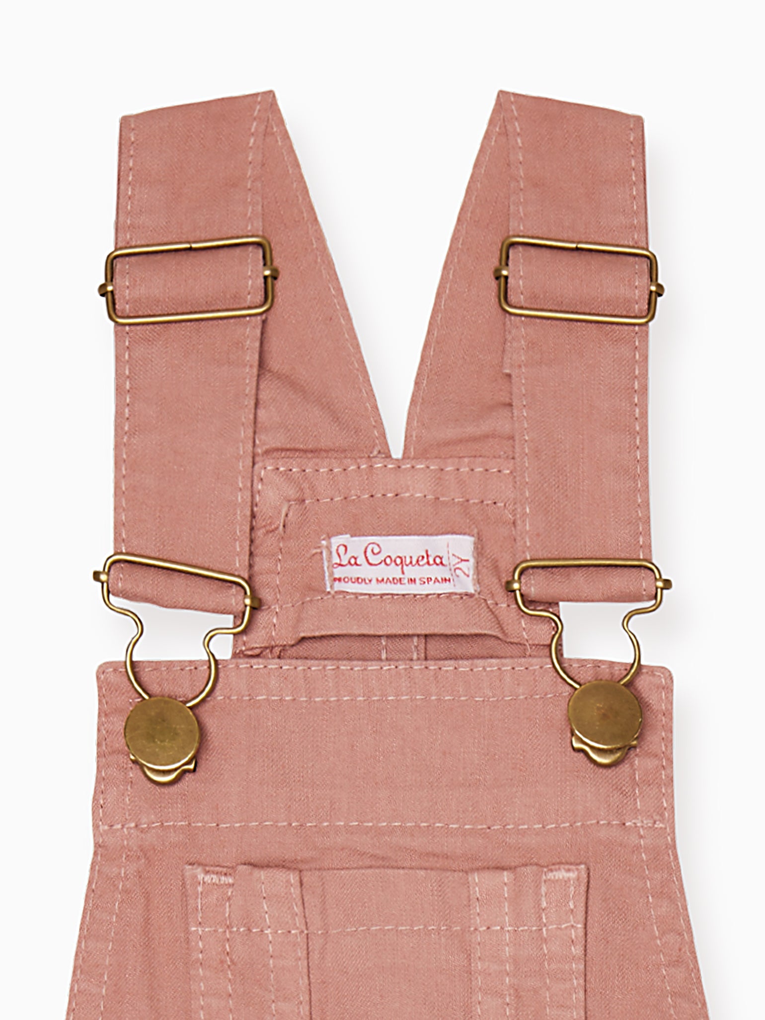 Pink Linda Girl Overalls