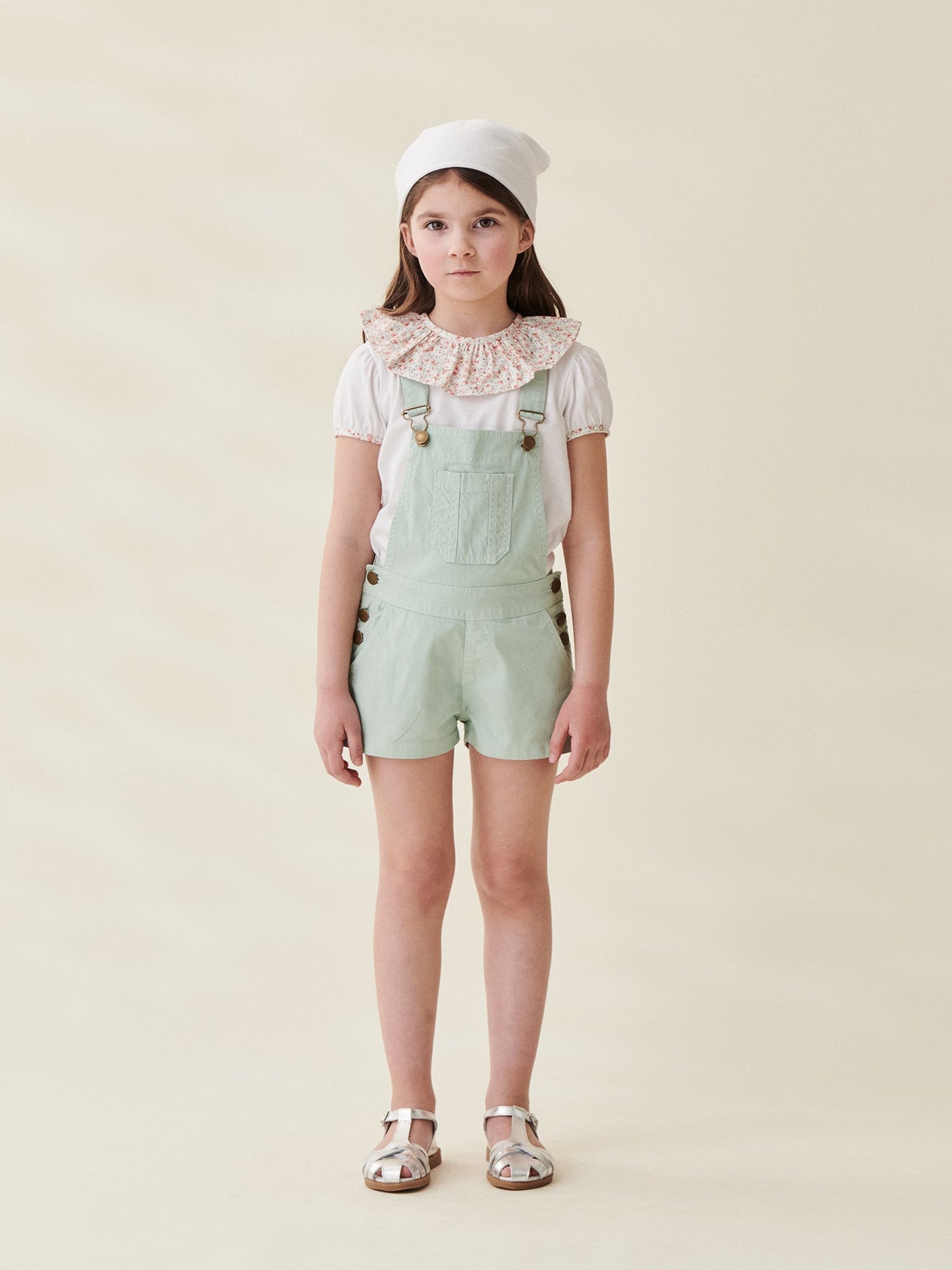 Sage Linda Girl Overalls