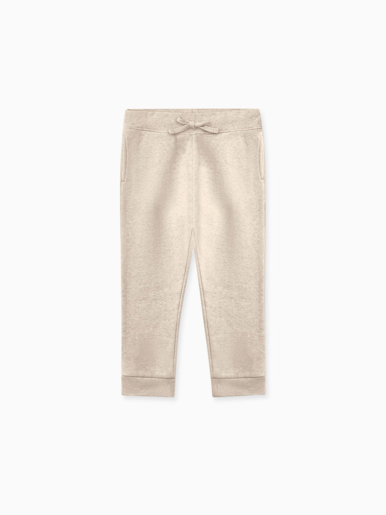 Oatmeal Melange Lionel Kids Jogging Bottoms