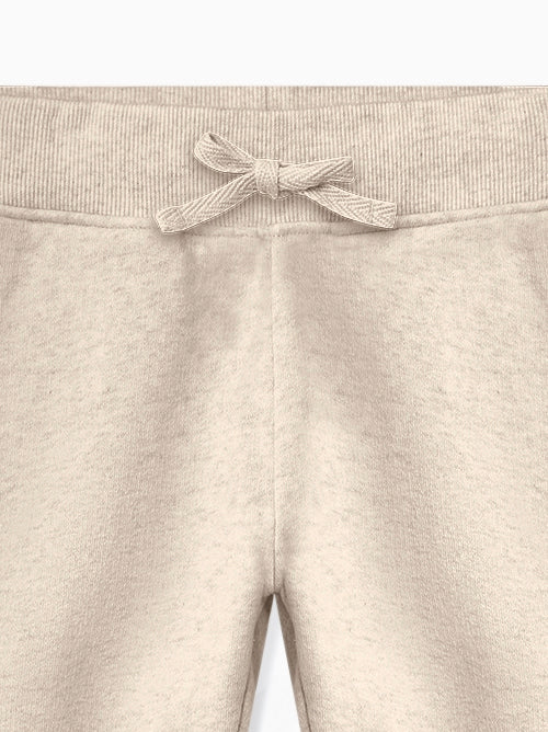 Oatmeal Melange Lionel Kids Jogging Bottoms