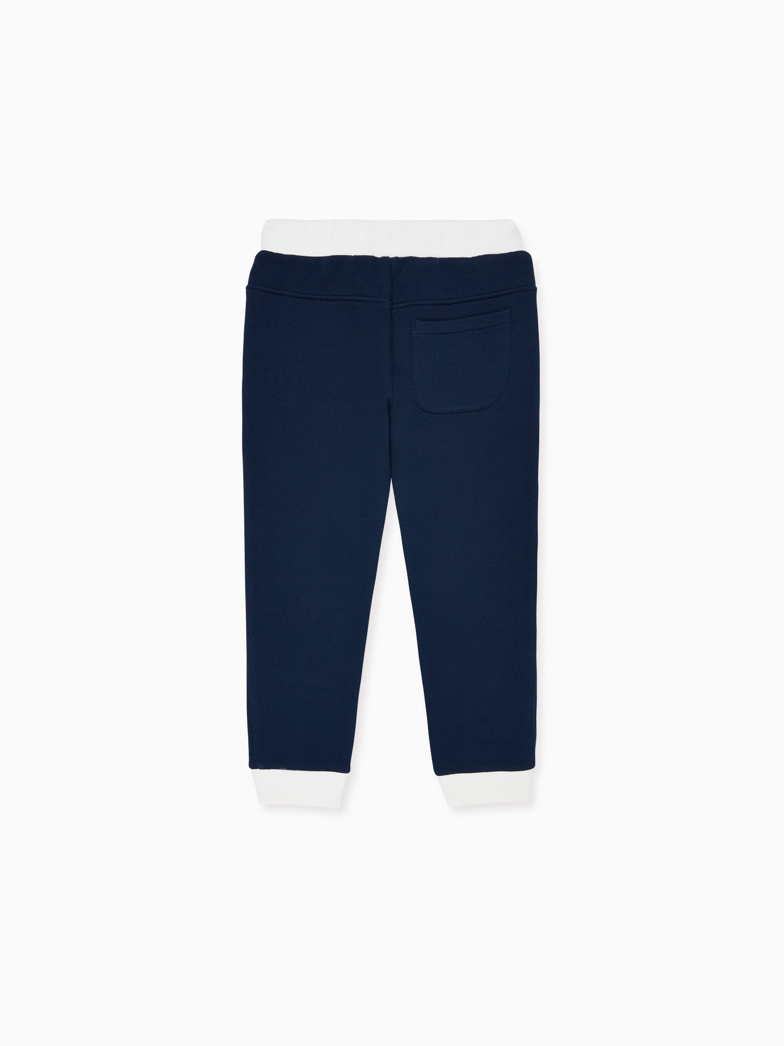 Navy Lionel Kids Jogging Bottoms