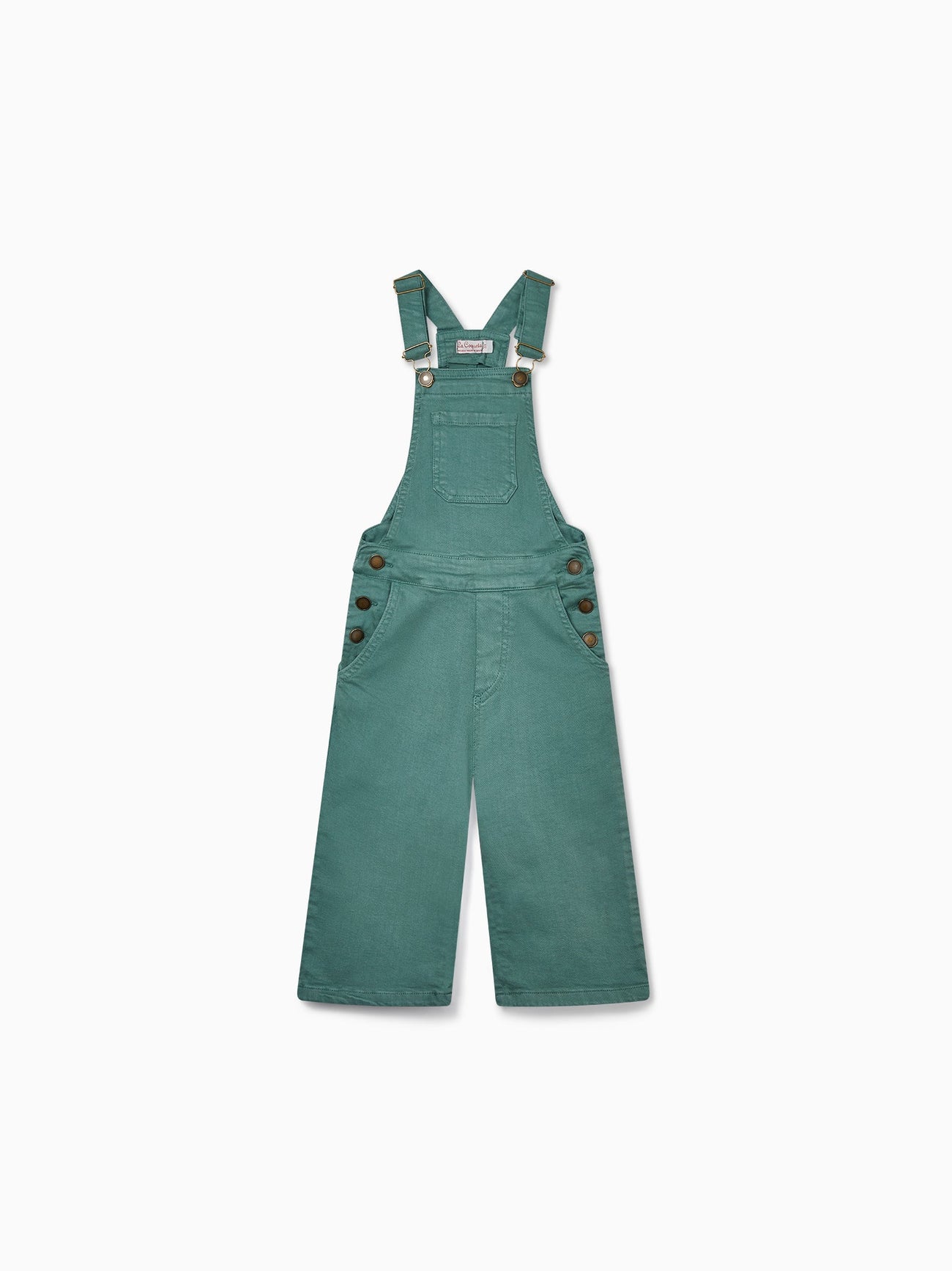 Green Lisa Girl Overalls