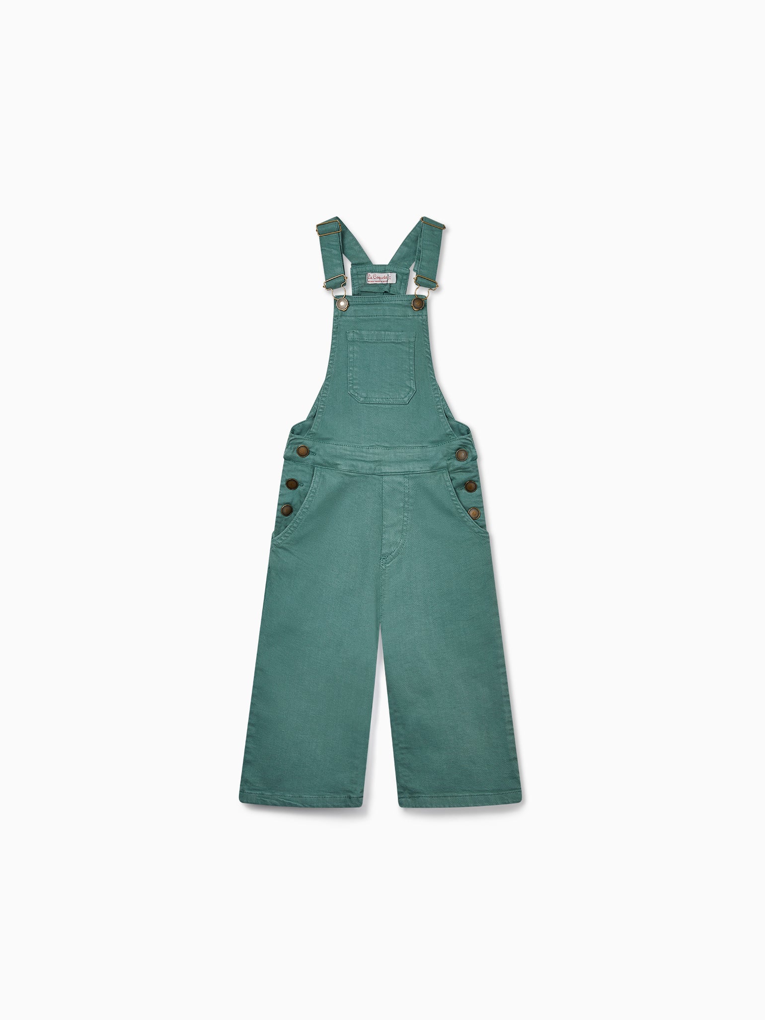 Green Lisa Girl Overalls