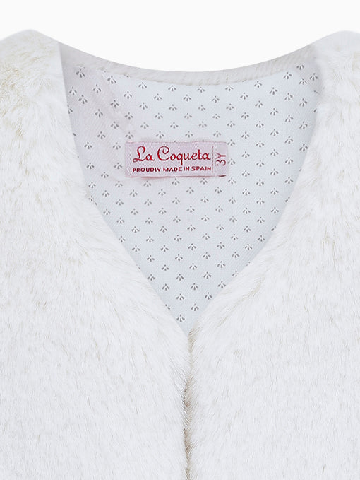 Ivory Marisol Girl Gilet