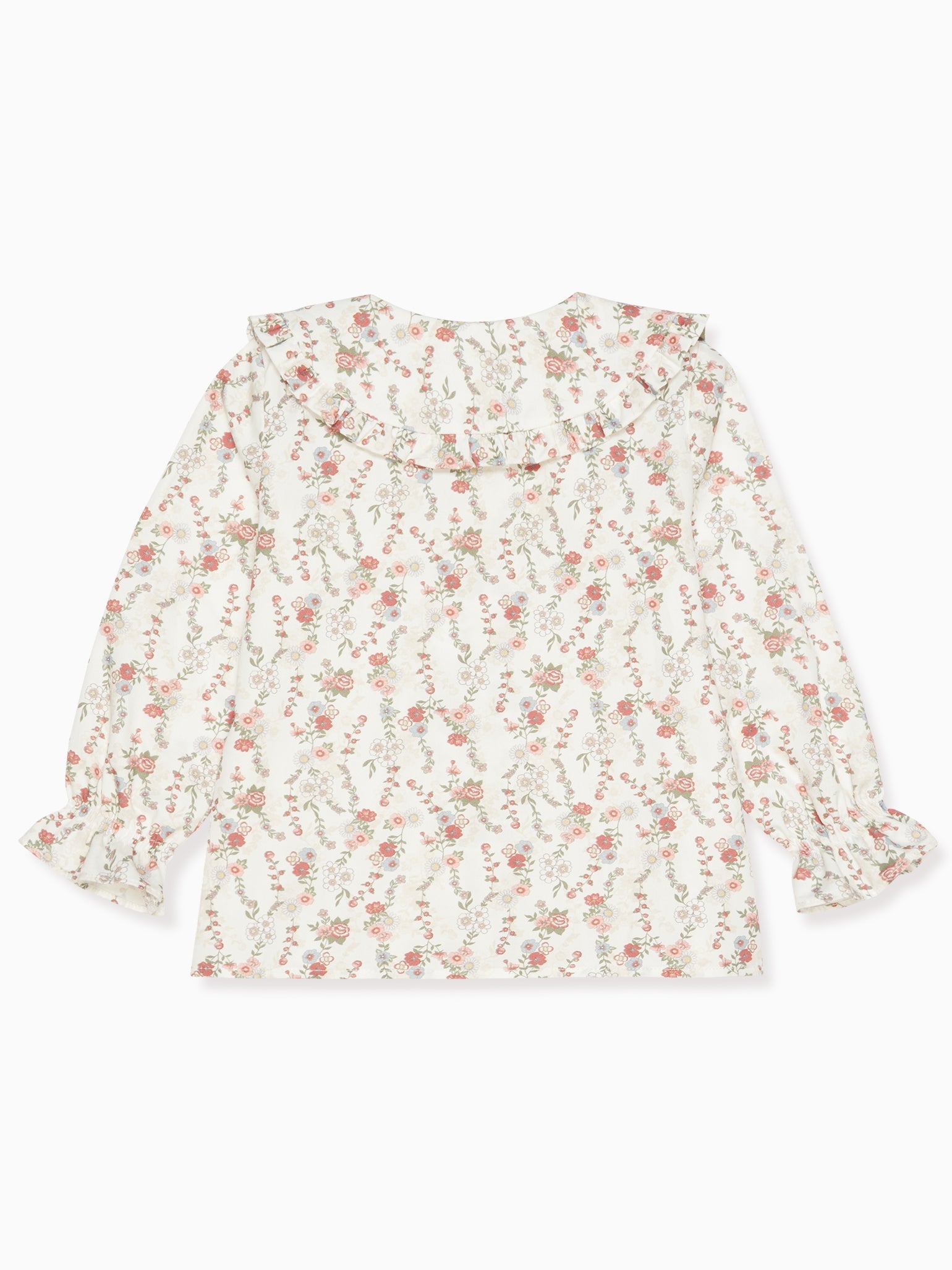 Pink Floral Miriam Baby Shirt