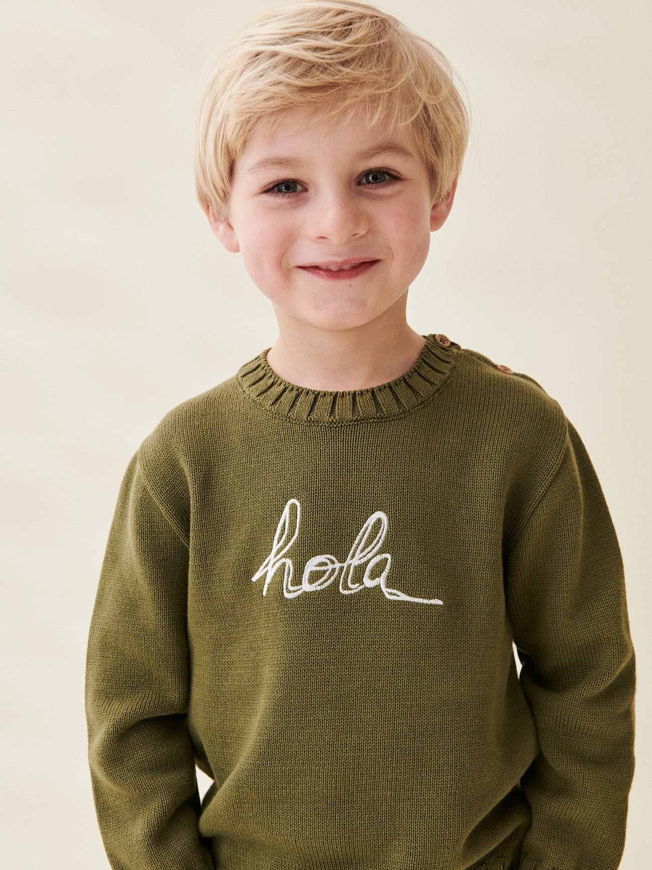 Olive Hola Kids Sweater