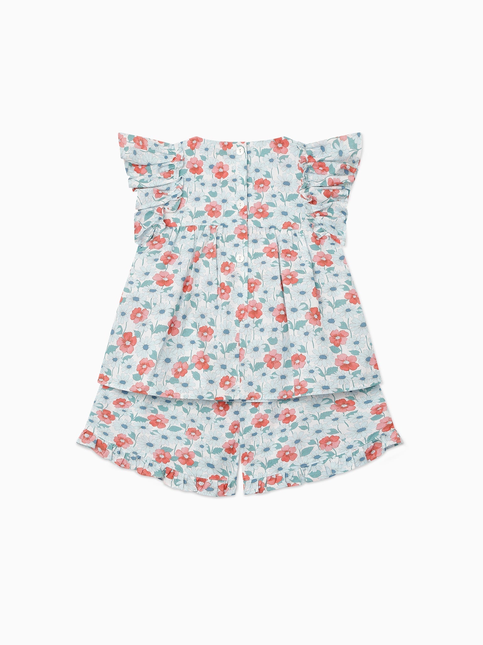 Blue Floral Oria Girl Set