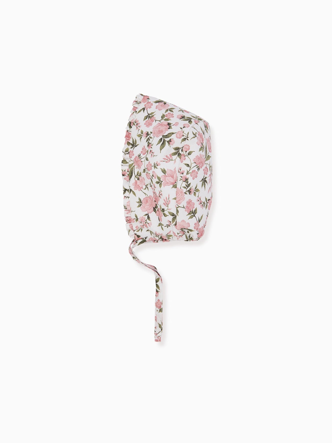 Pink Floral Varela Baby Bonnet