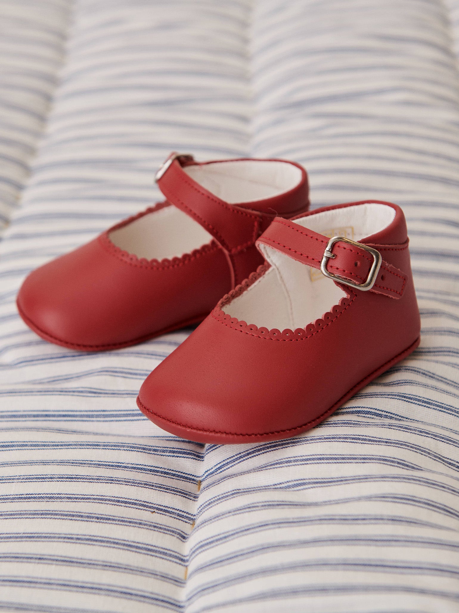 Red baby dress deals shoes