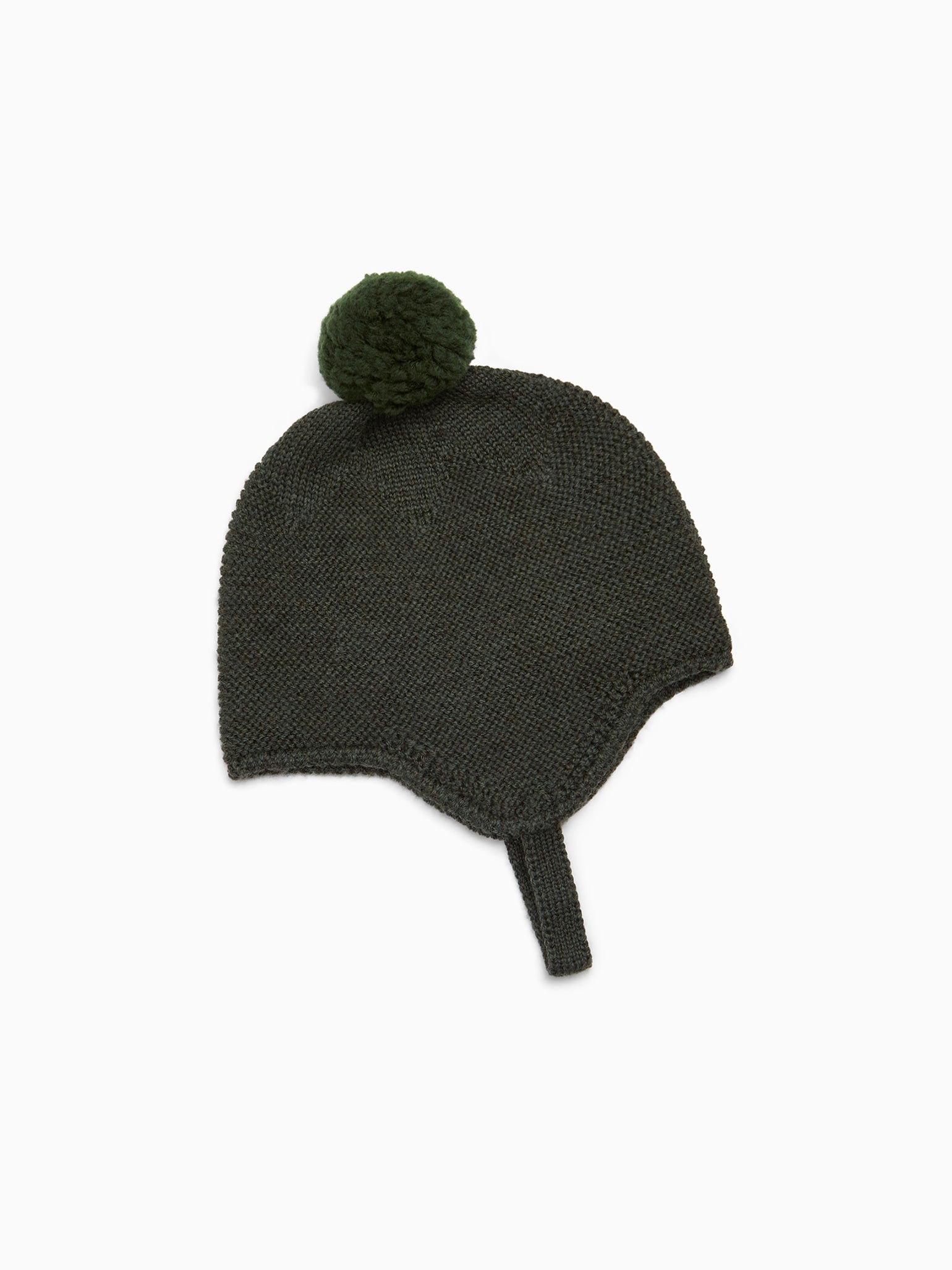 Olive Renta Merino Baby Bonnet