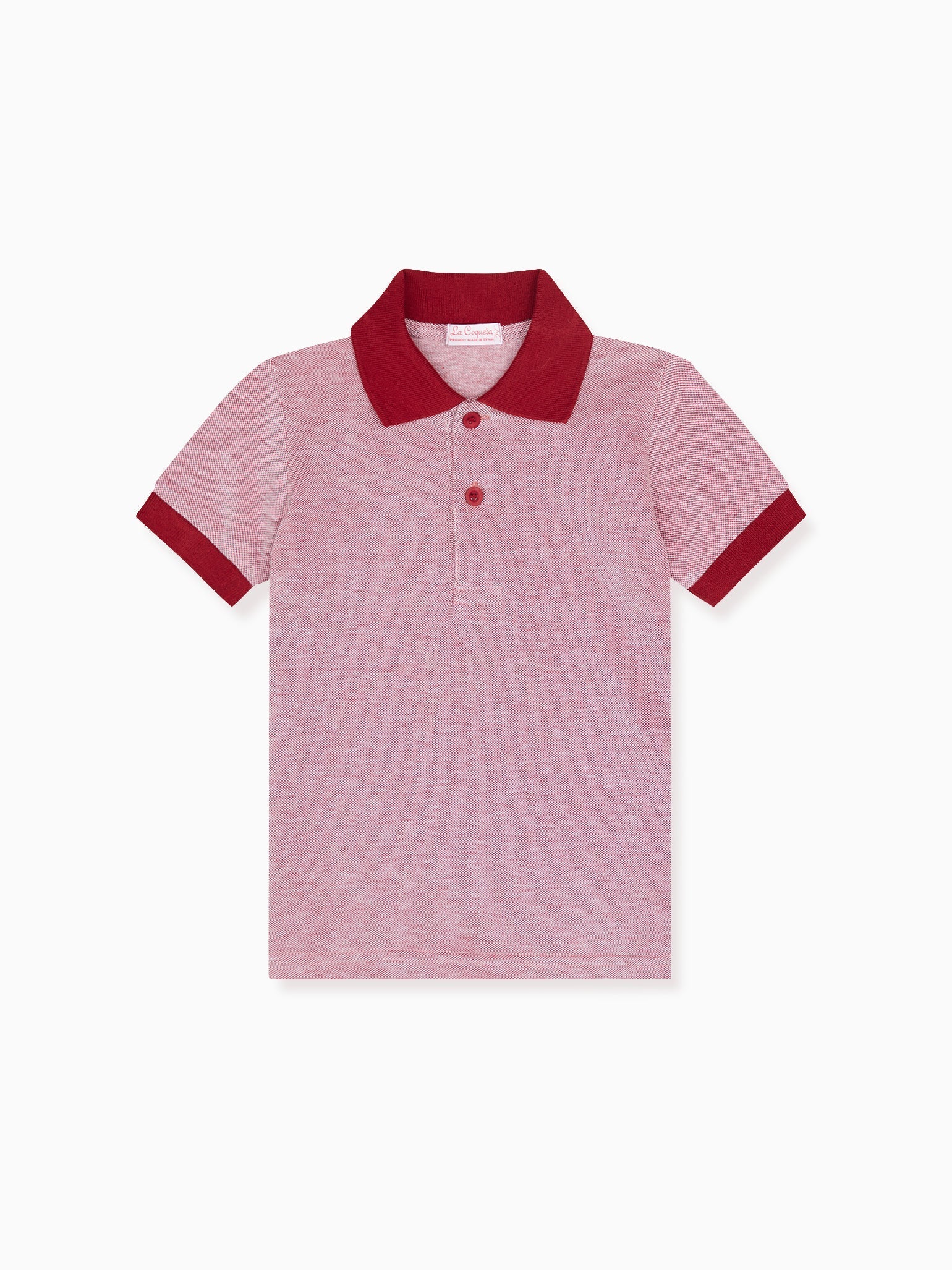 Burgundy Roco Boy Polo Shirt – La Coqueta Kids