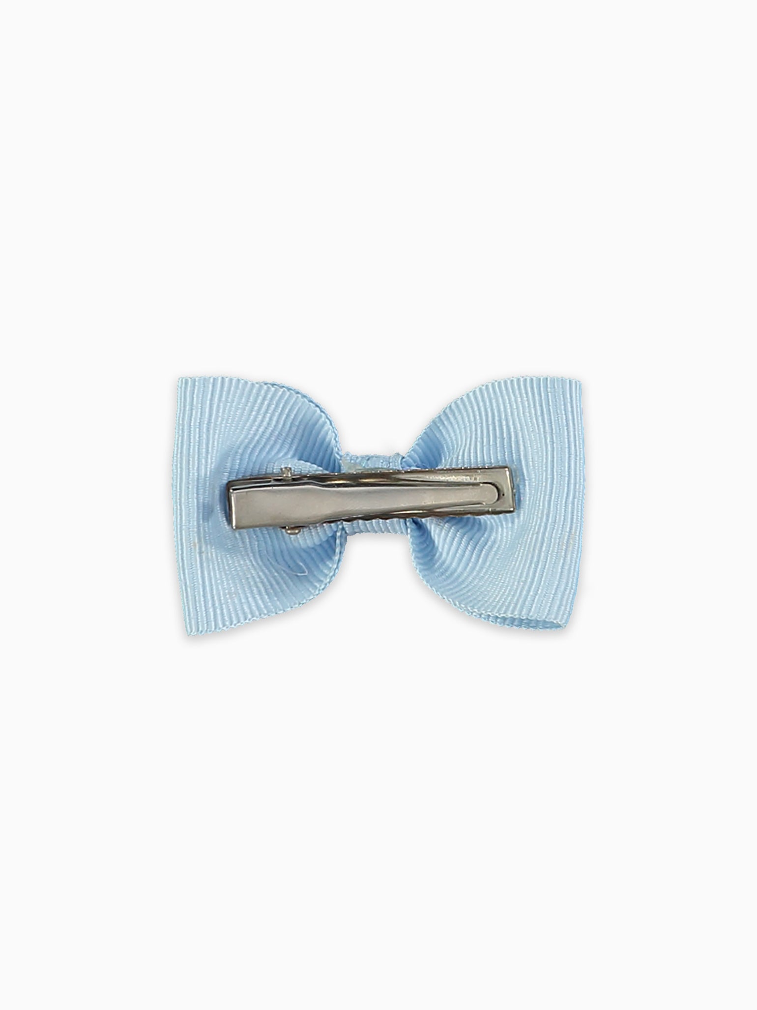 Baby blue hair fashion bow