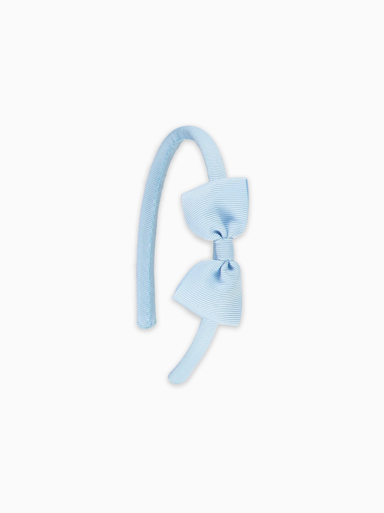 Baby Blue Small Bow Girl Headband