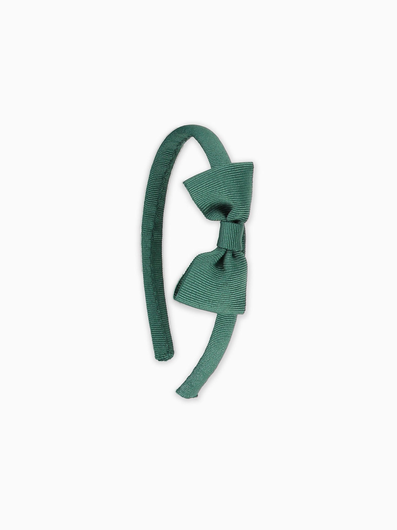 Dark Green Small Bow Girl Headband