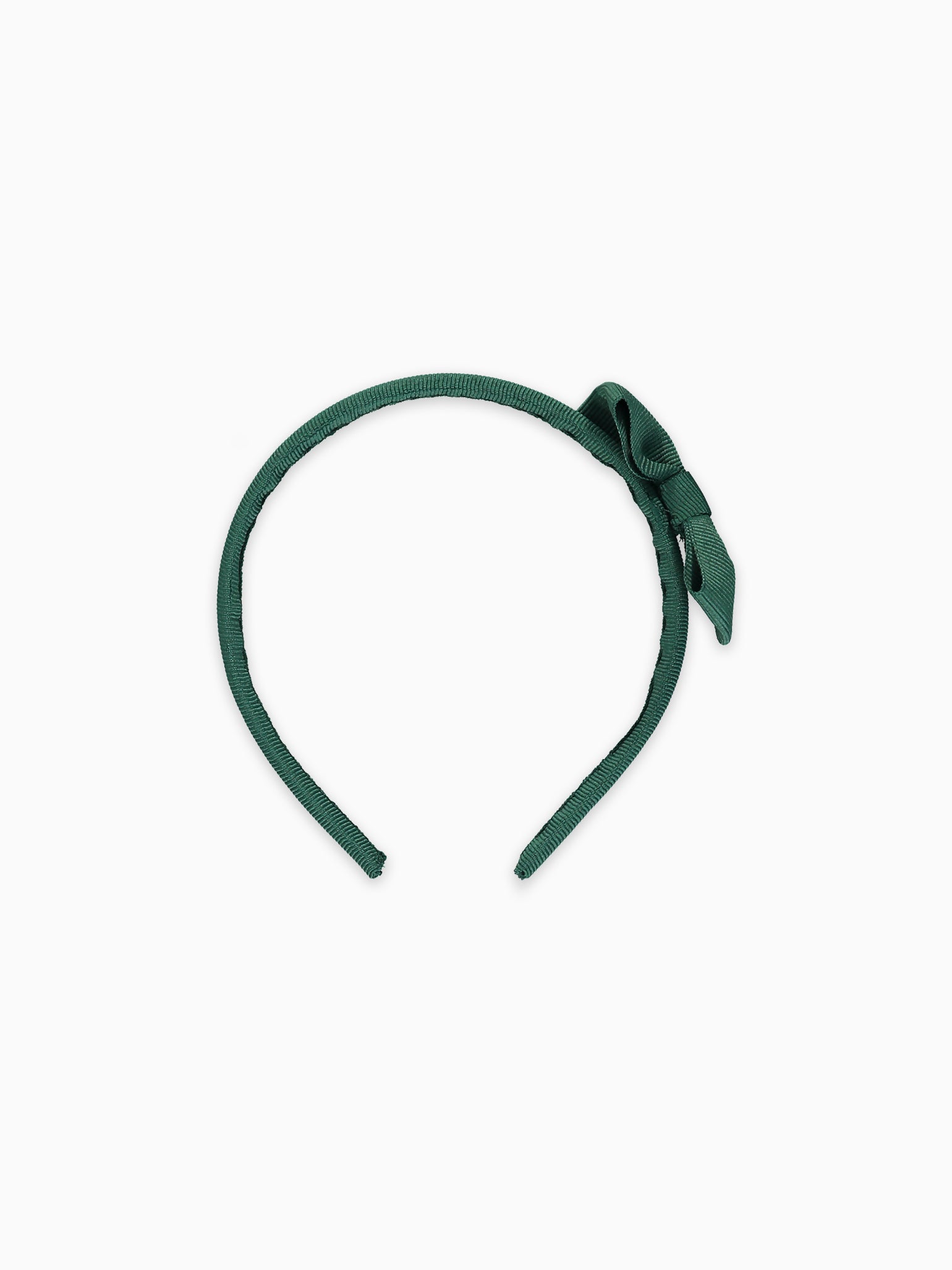 Dark Green Small Bow Girl Hairband