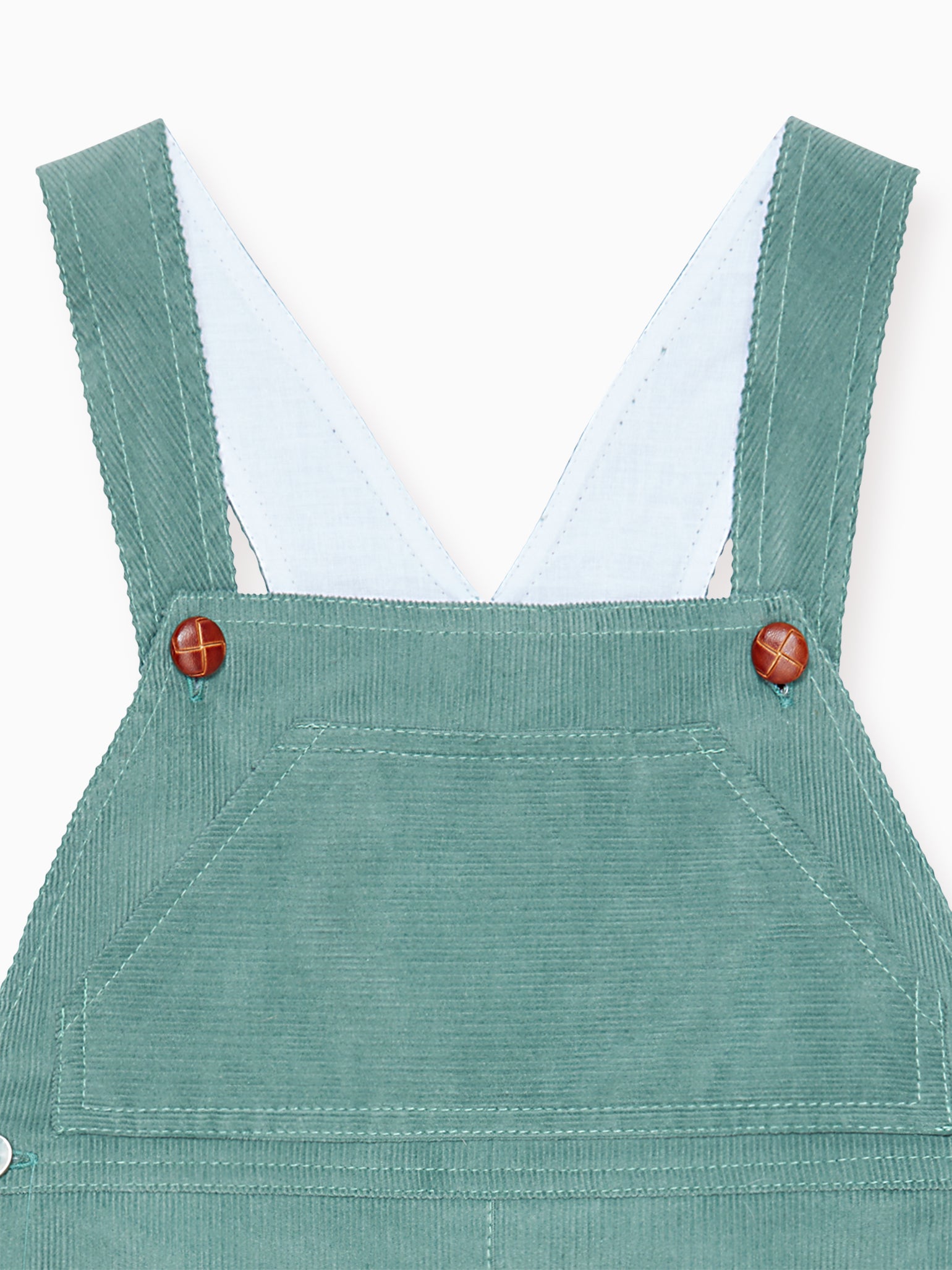 Green Salma Baby Overalls