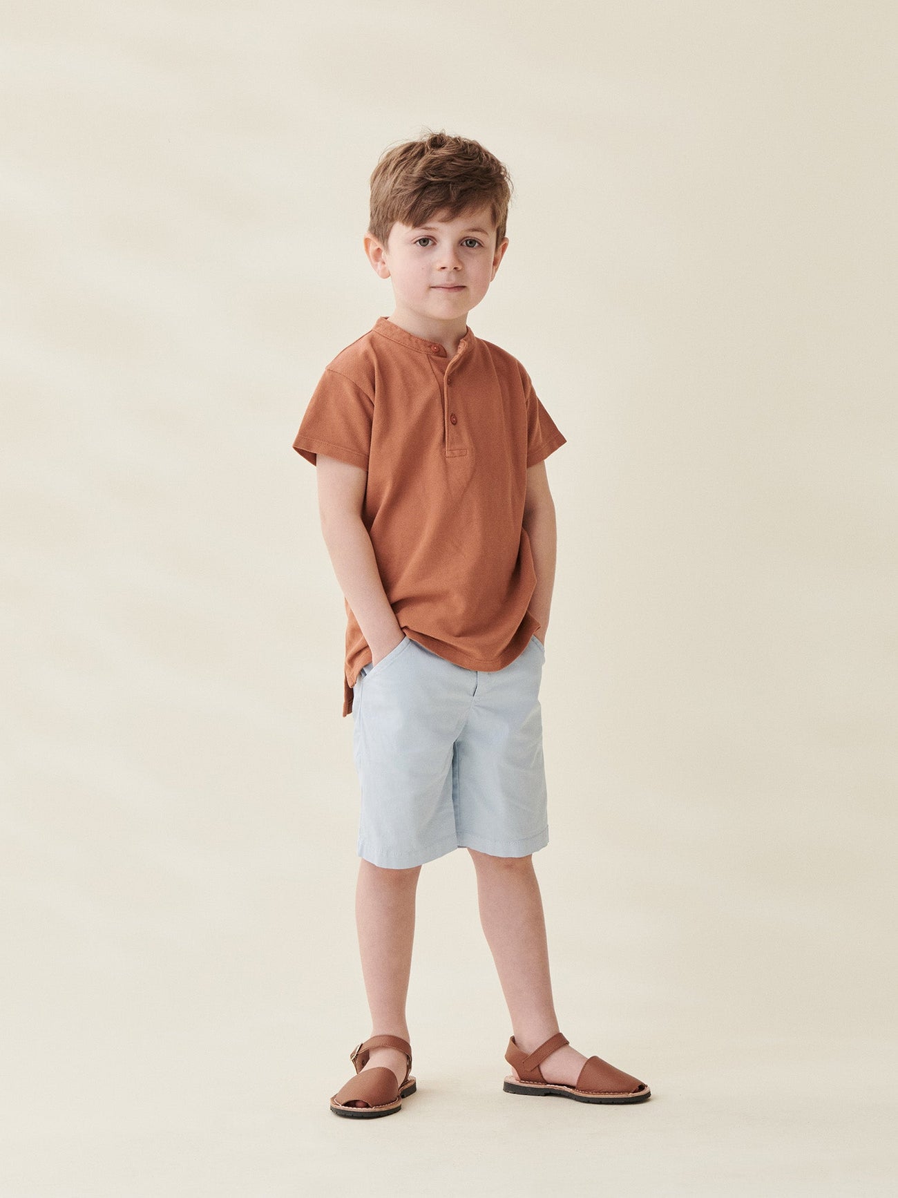 Terracotta Alcon Boy Polo Shirt