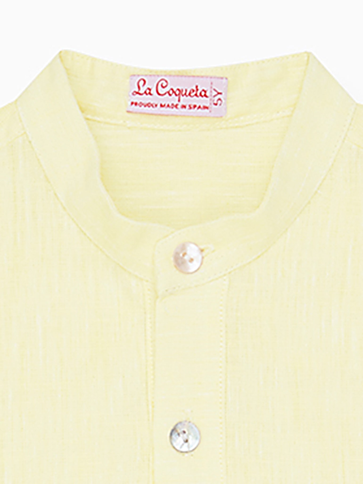 Yellow Mateo Boy Shirt