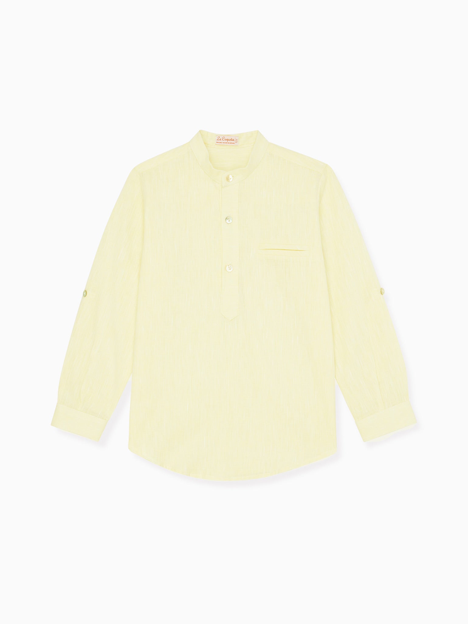 Yellow Mateo Boy Shirt