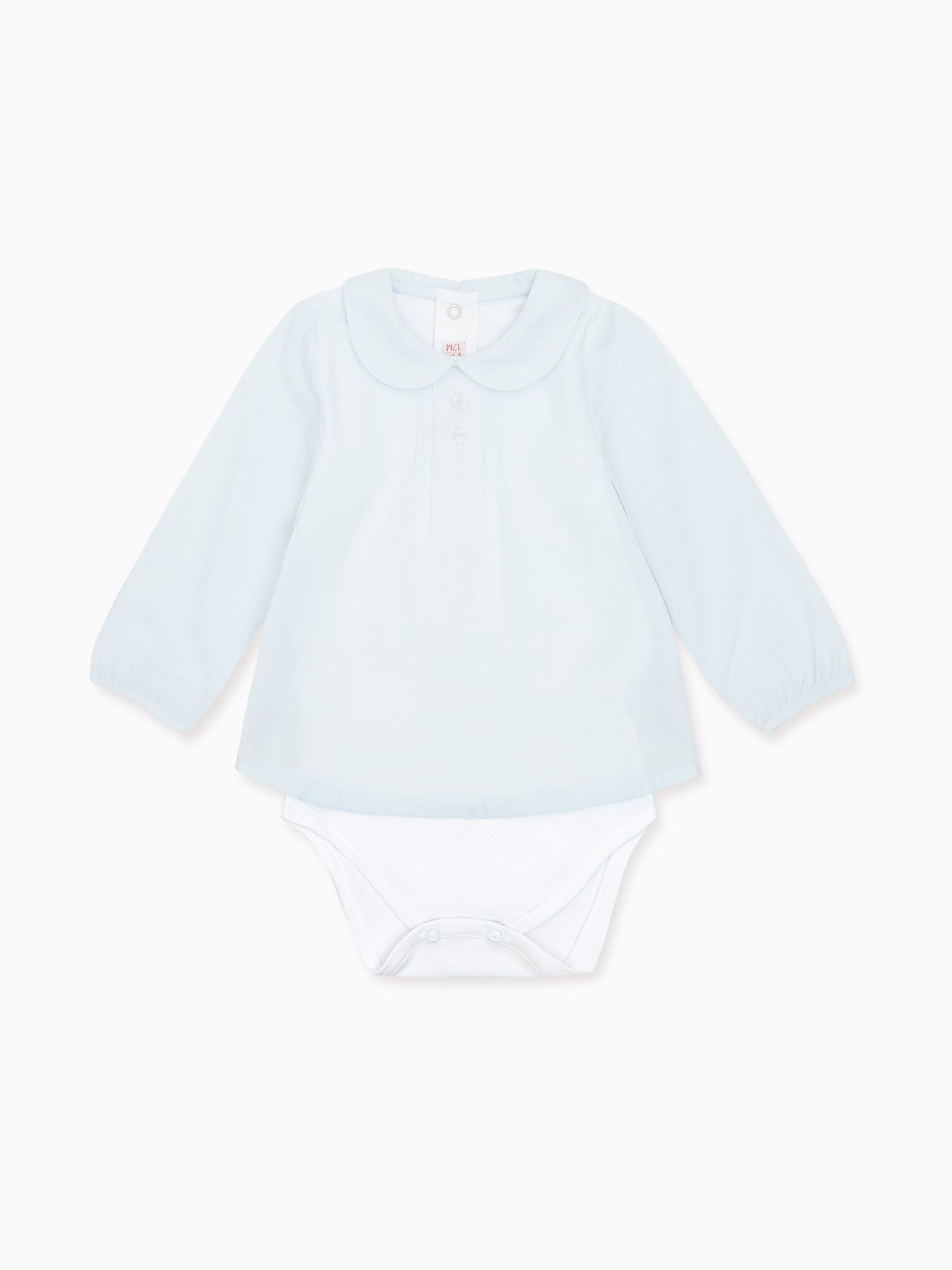 Light Blue Bona Baby Body Vest